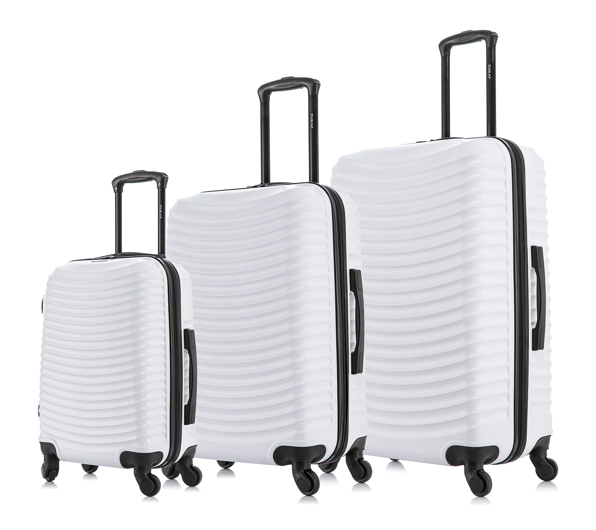 Dukap Adly Lightweight Hardside Spinner 3-PieceSet