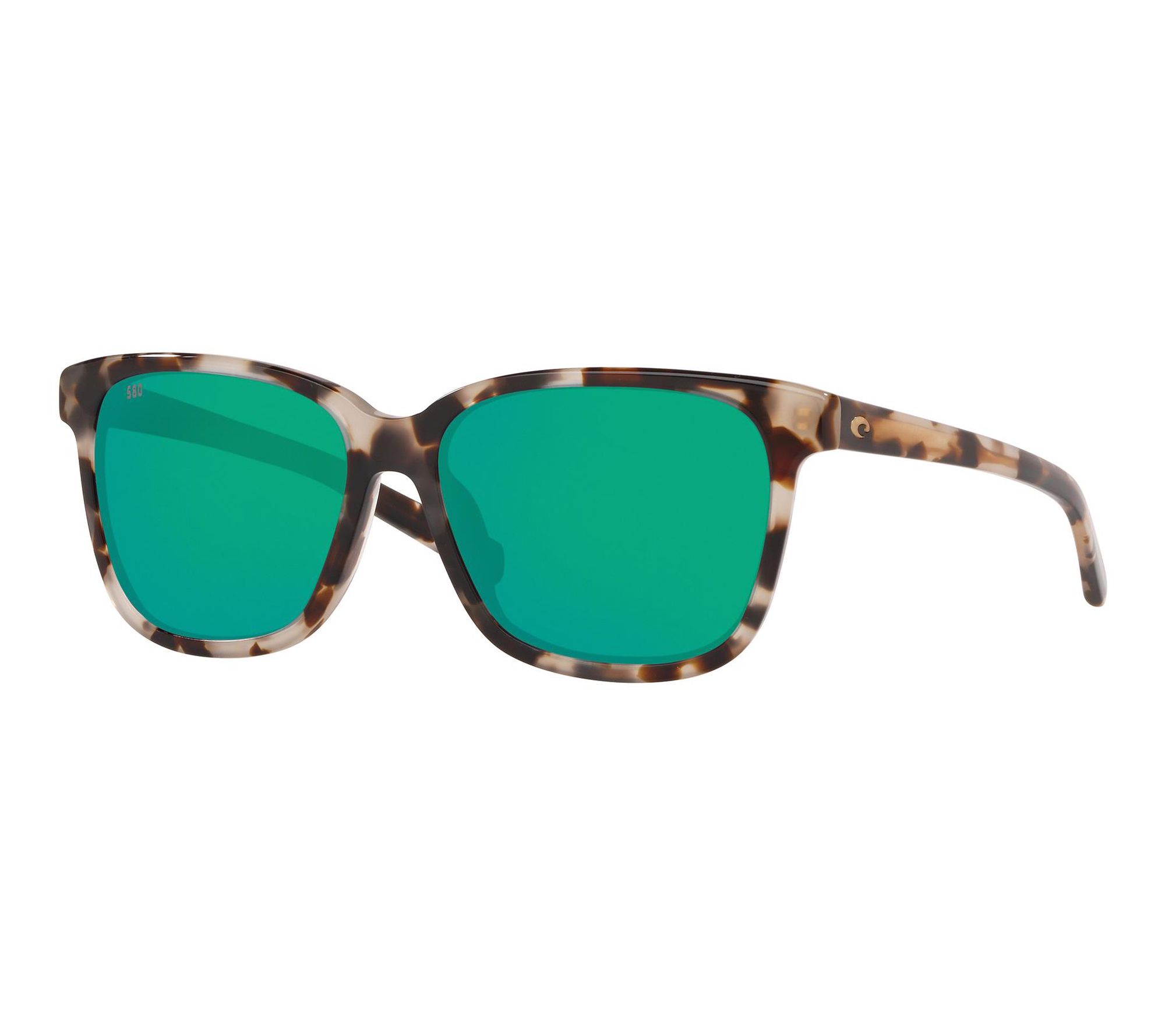 Costa May Shiny Tiger Cowrie with Green MirrorPolarized