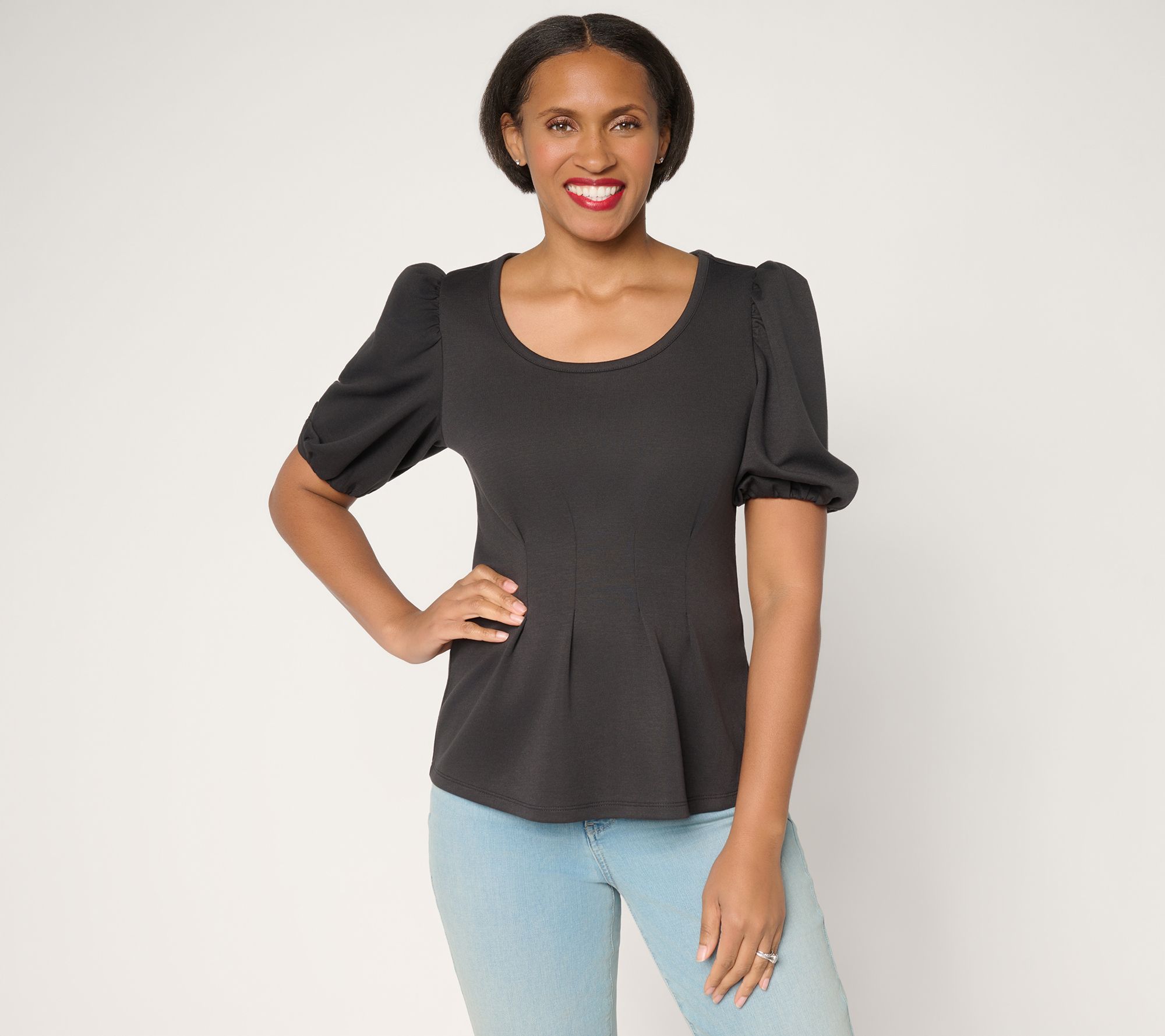 "As Is" Mally Roncal Glam Hourglass Knit Top