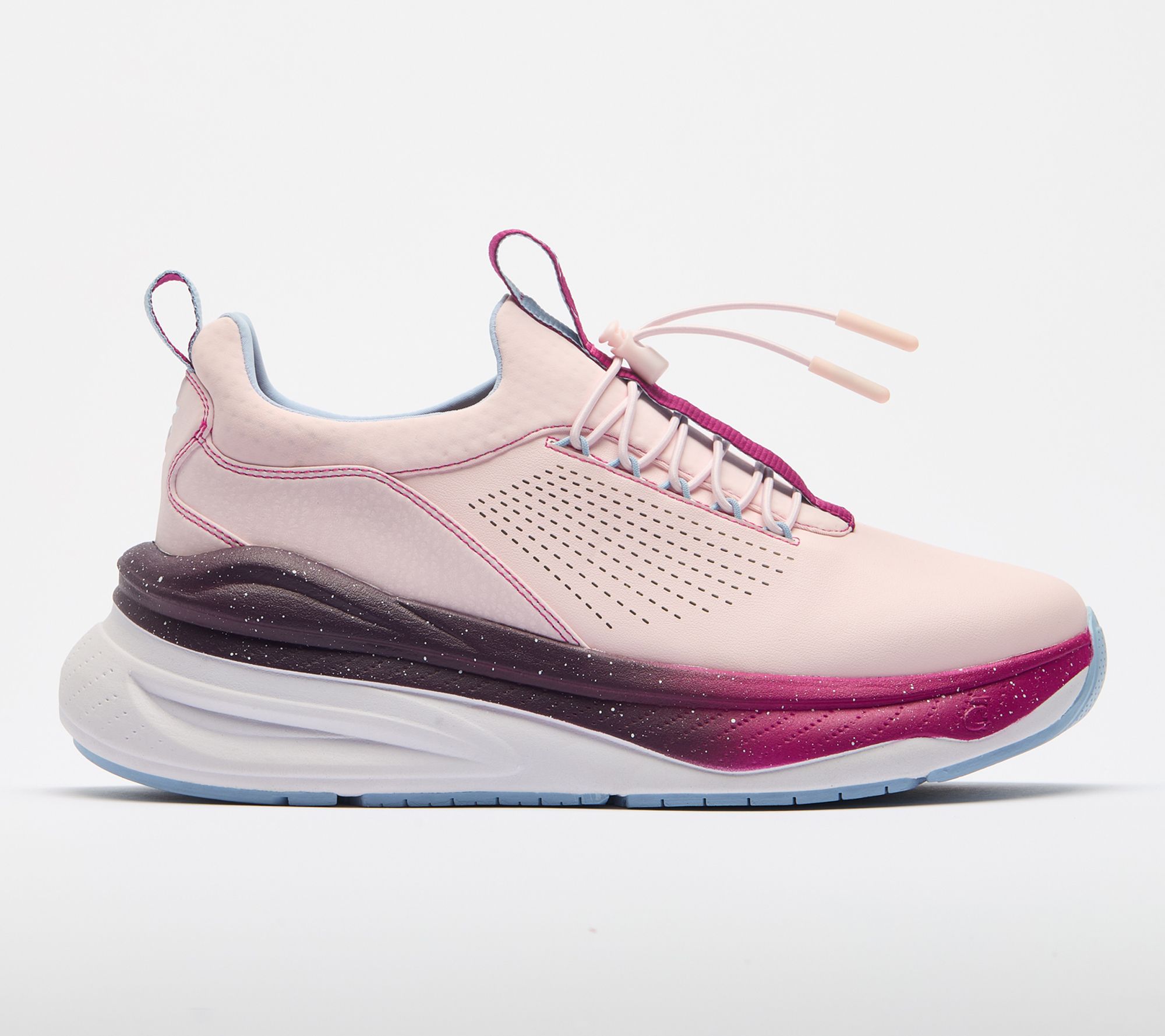 "As Is" Clove Water Repellent Elevated Walking Sneaker Supercush Forte
