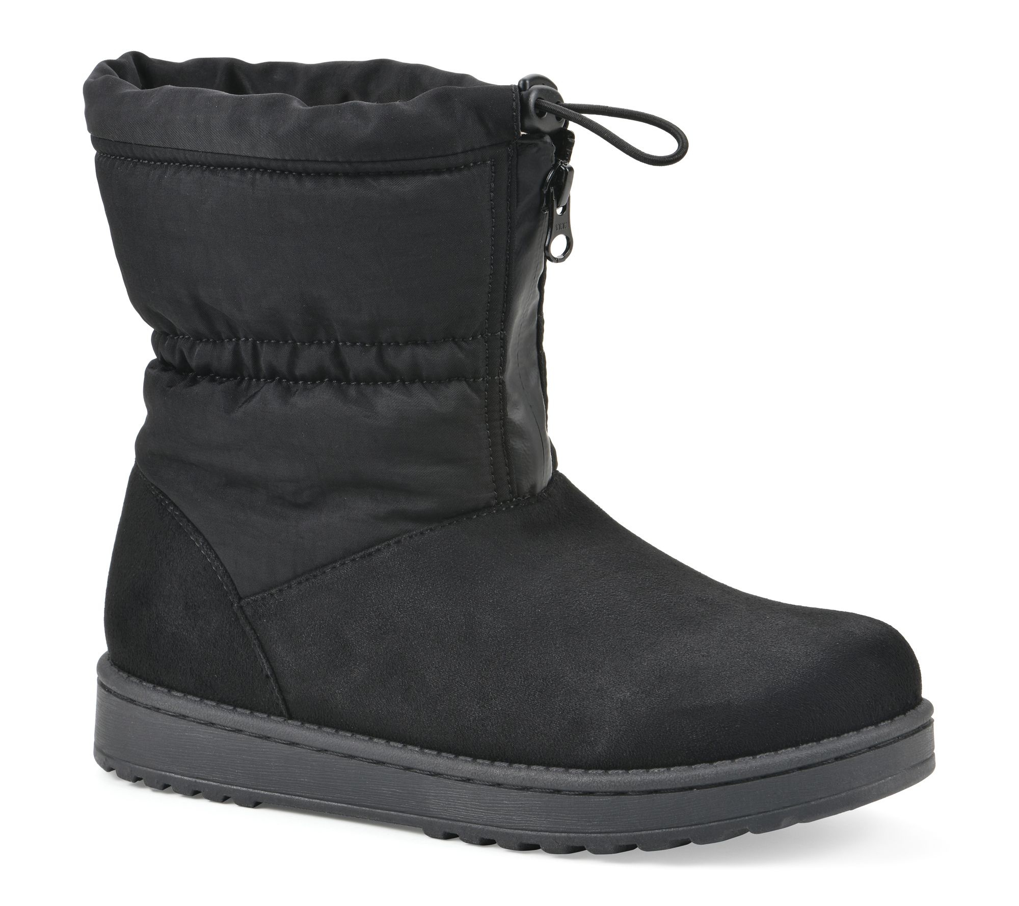 White Mountain Water Resistant Zip-Up Winter Boots -Issy
