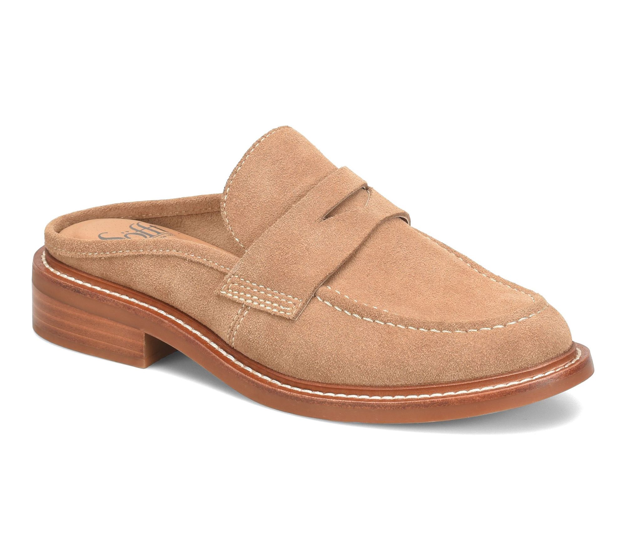 Sofft Leather Loafer Mule - Monique