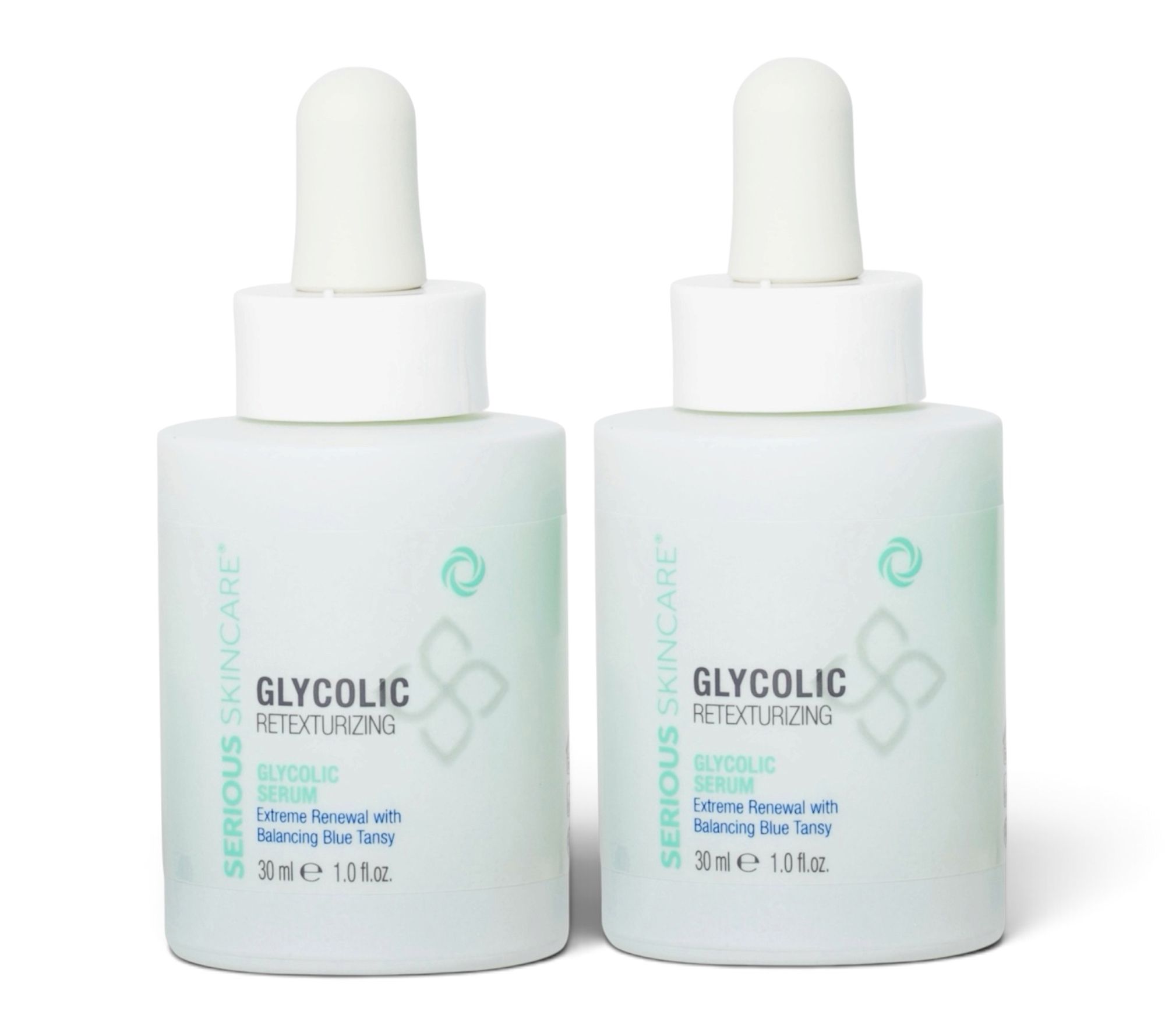 SERIOUS SKINCARE Glycolic Serum Duo