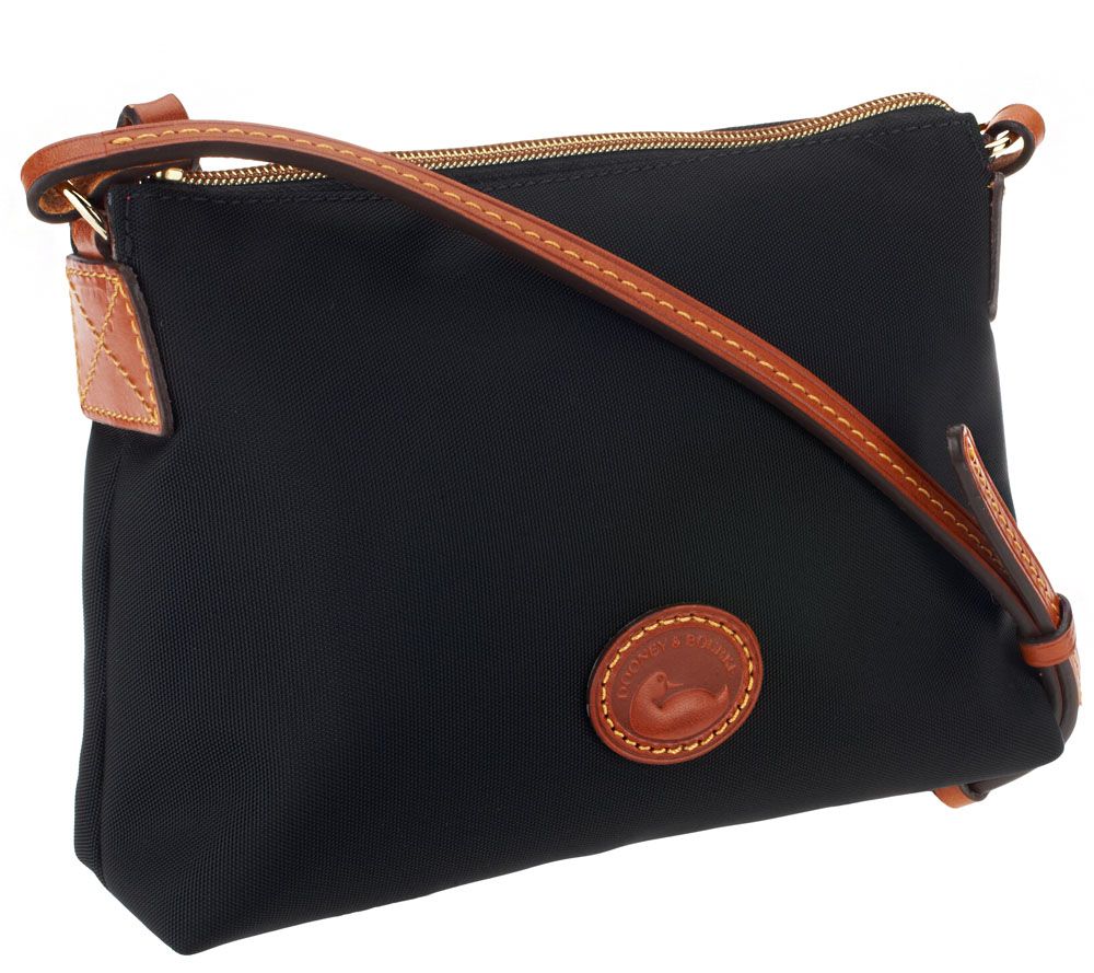 Dooney & Bourke Handbag, Nylon Crossbody - Black: Handbags