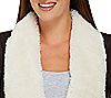Lisa Rinna Collection Faux Suede Jacket with Sherpa Lining, 2 of 3