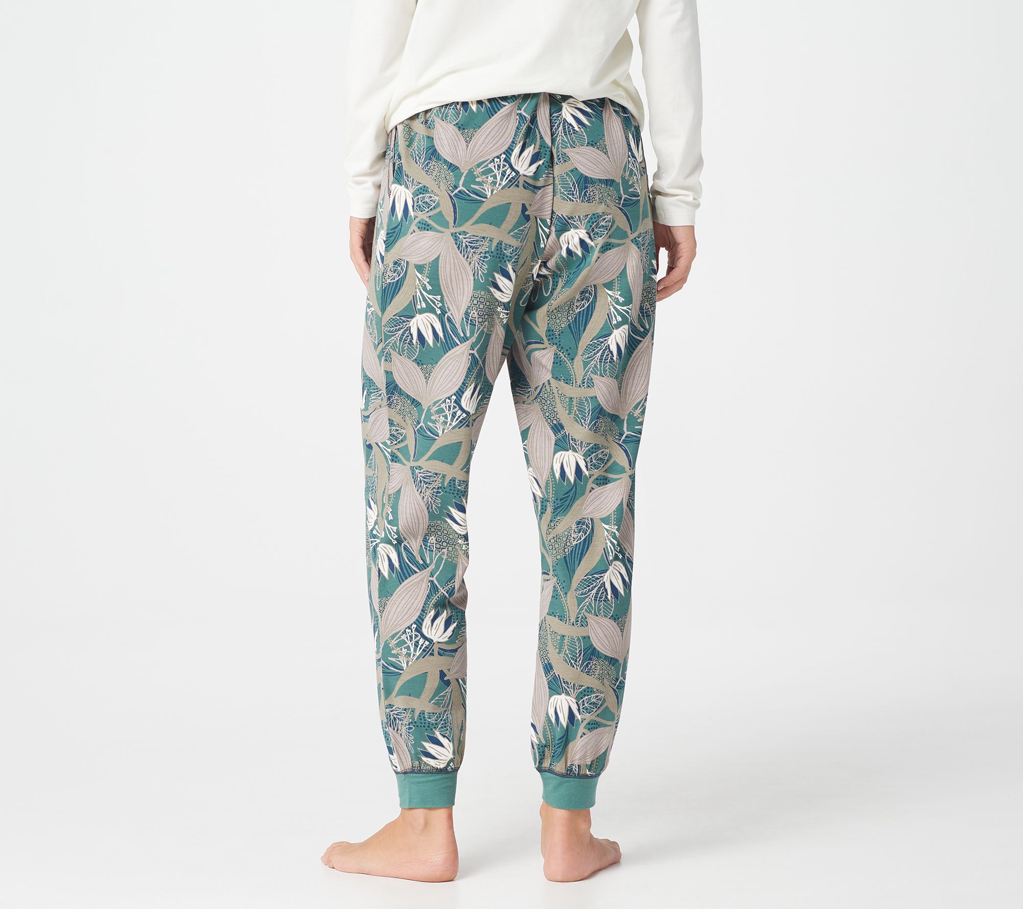 floral jogging suit