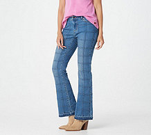  Peace Love World Patchwork Flare Jeans - A372783