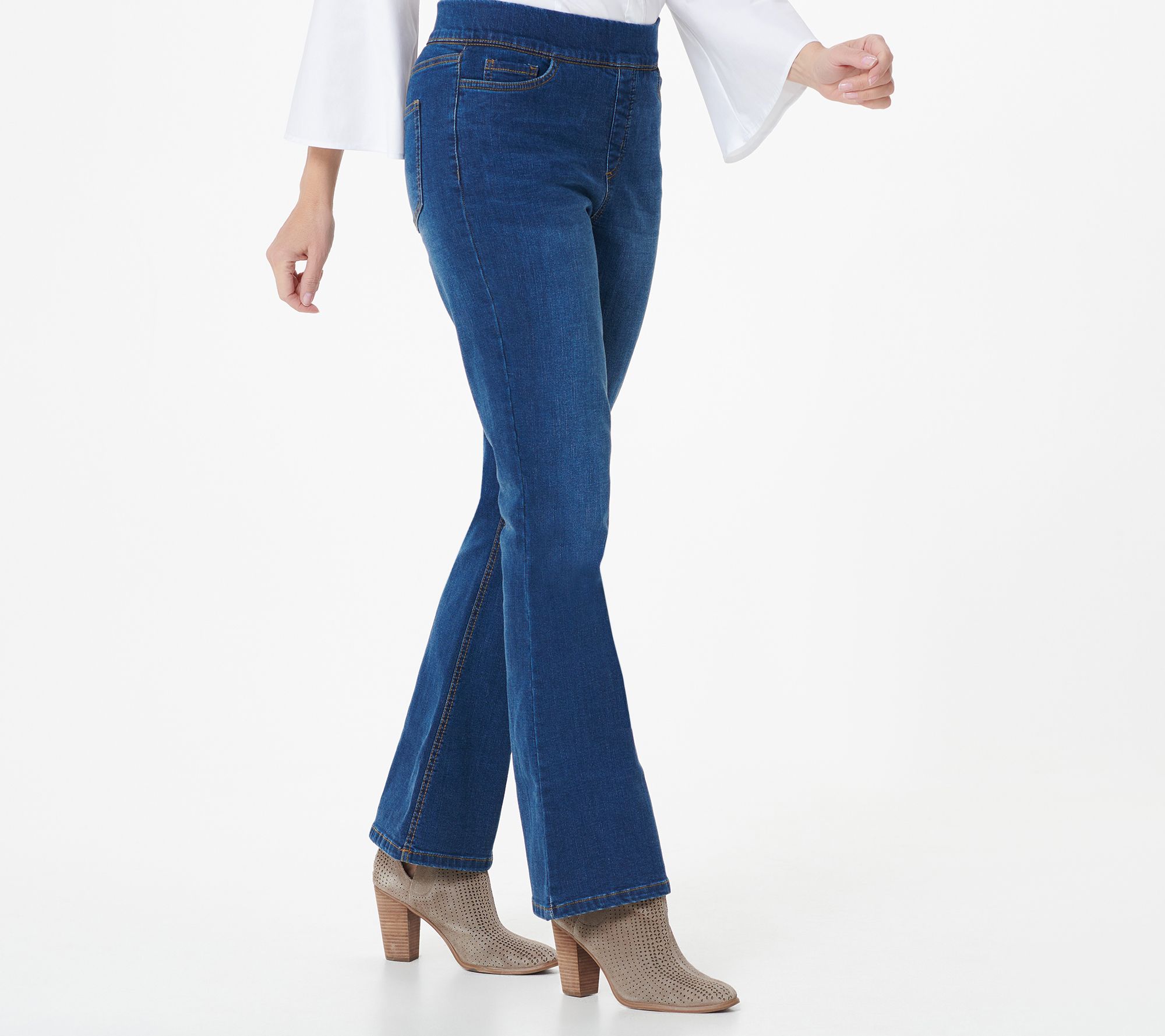 pull on bootcut jeans