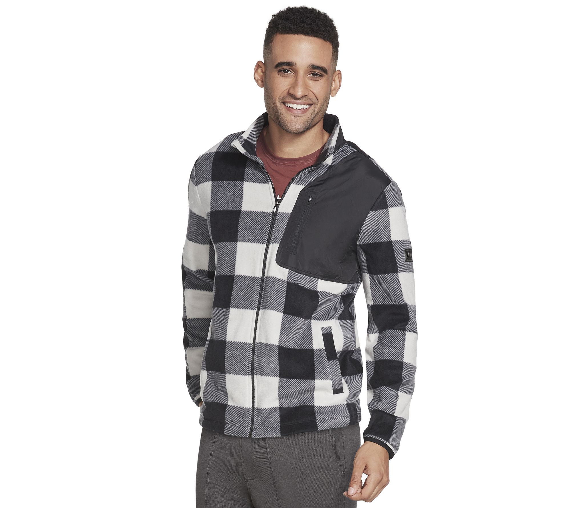 Skechers Men's Recovery Buffalo Check Jacket, Buffalo Check, Small :  : Clothing, Shoes & Accessories