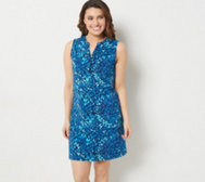 Denim & Co. Beach French Terry Sleeveless Cover-Up Dress