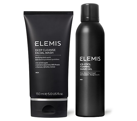ELEMIS Mens Cleanser & Shave Set