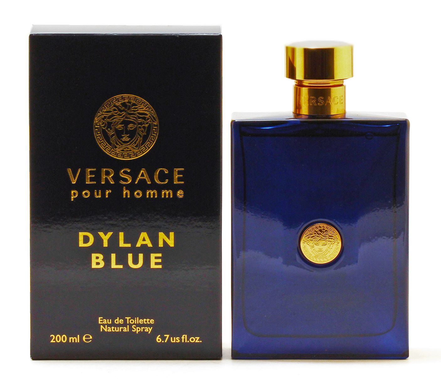 Versace Eau de Toilette Natural Spray, Dylan Blue - 1.70 fl.oz.