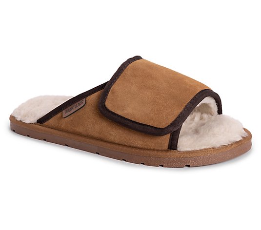 Leather Goods by MUK LUKS Men's Topher Open ToeSlipper