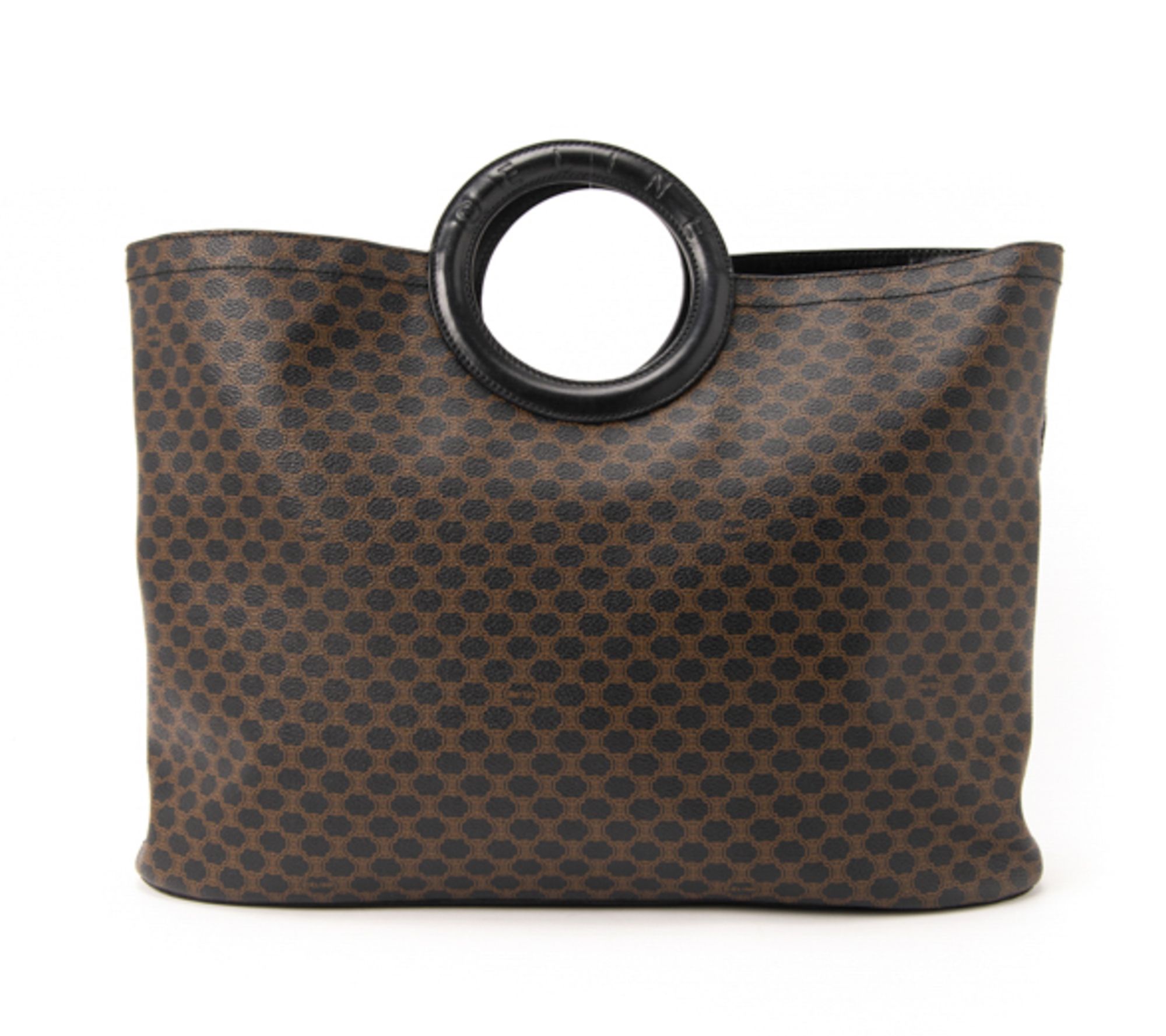 Brown Celine Macadam Tote