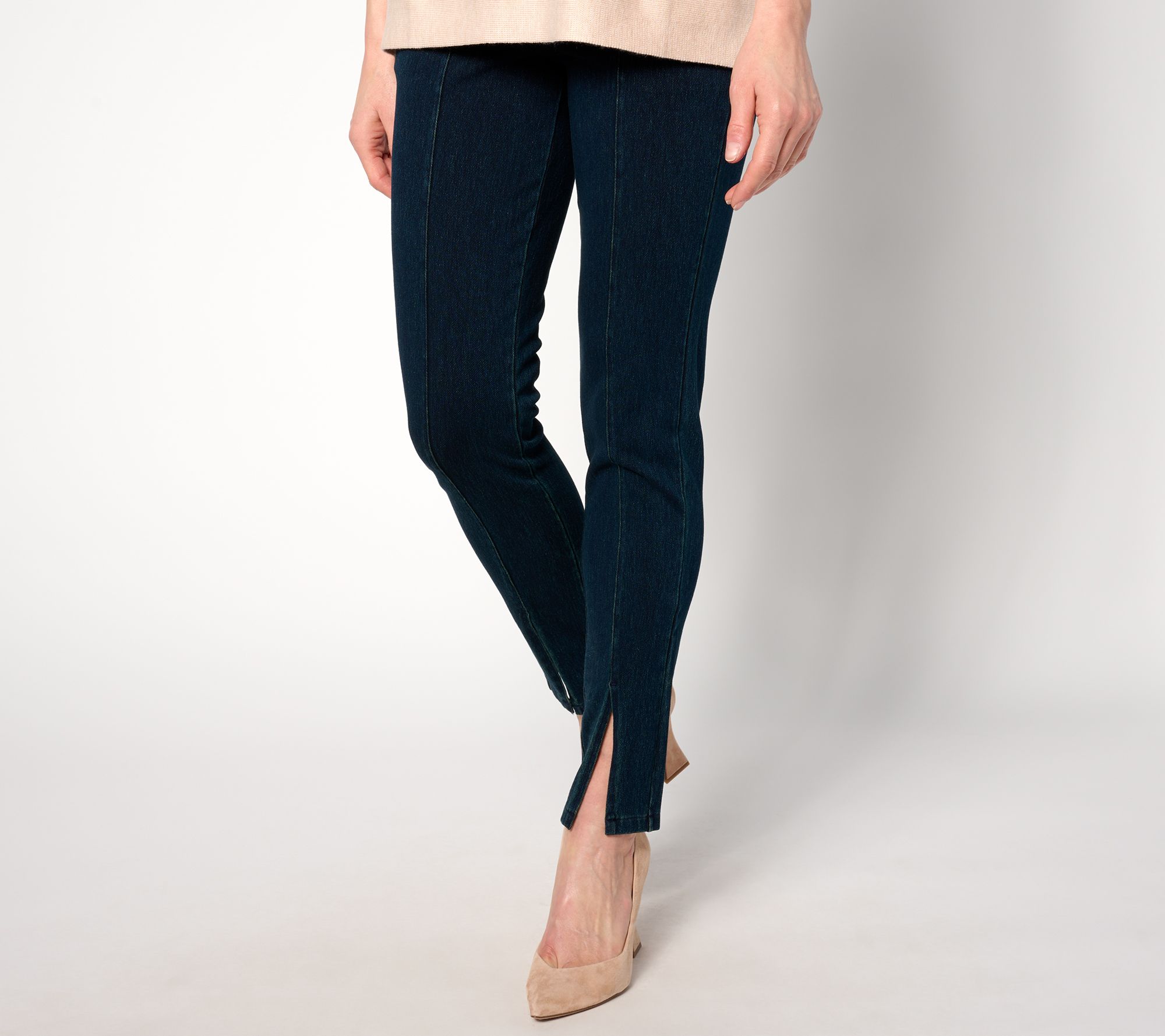 Girl With Curves Raw Hem Tall Girlfriend Jeans 