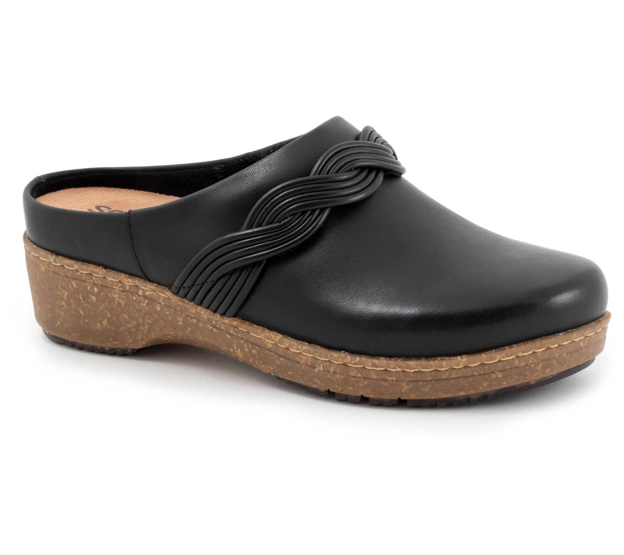 Softwalk Women's Arvada Twist-Detail Clogs