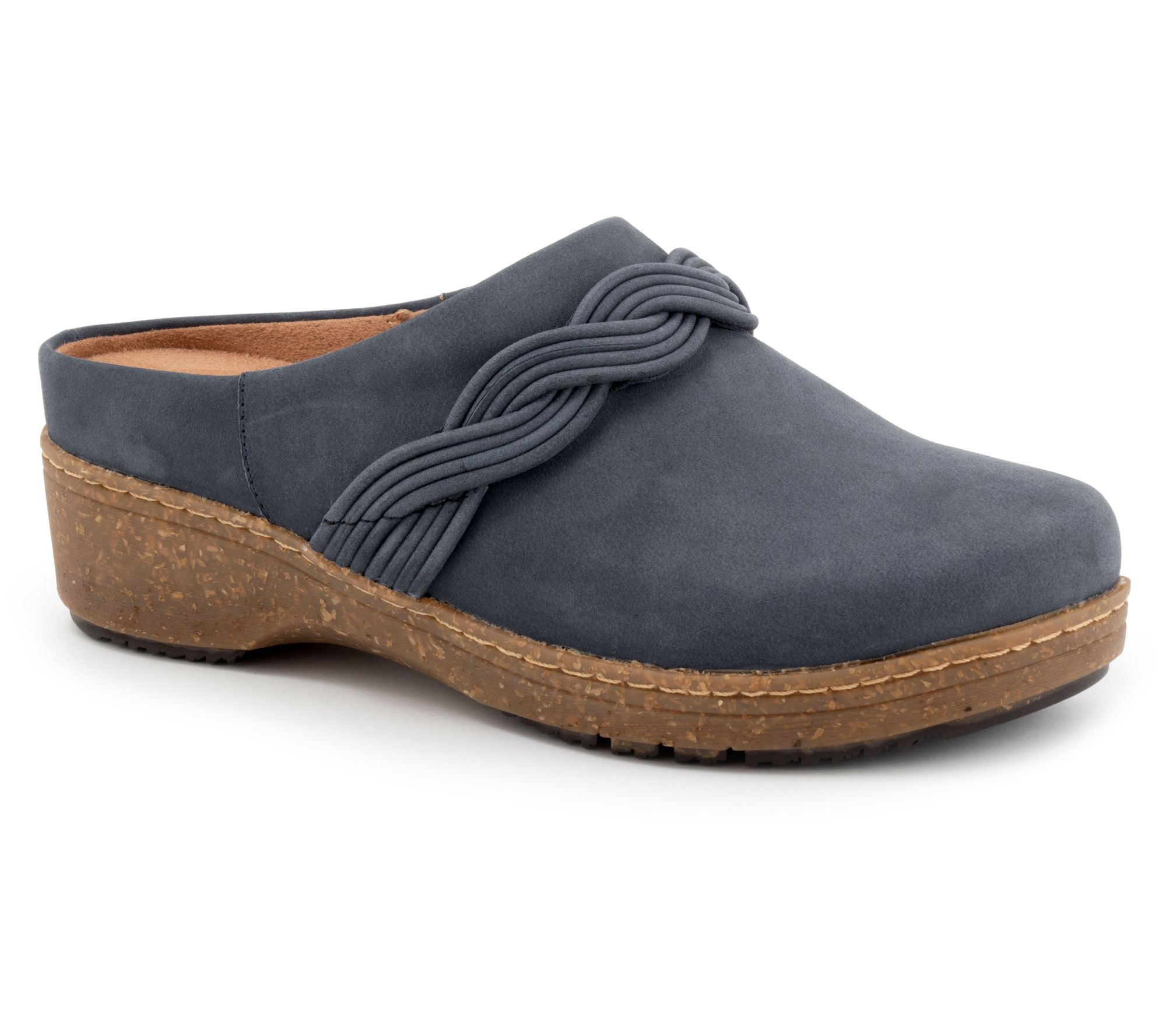 Softwalk Women's Arvada Twist-Detail Clogs