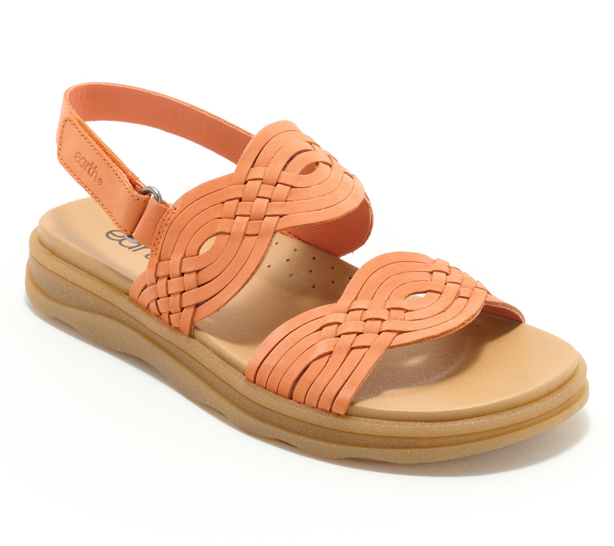 Earth Leather Backstrap Sandals - Lister