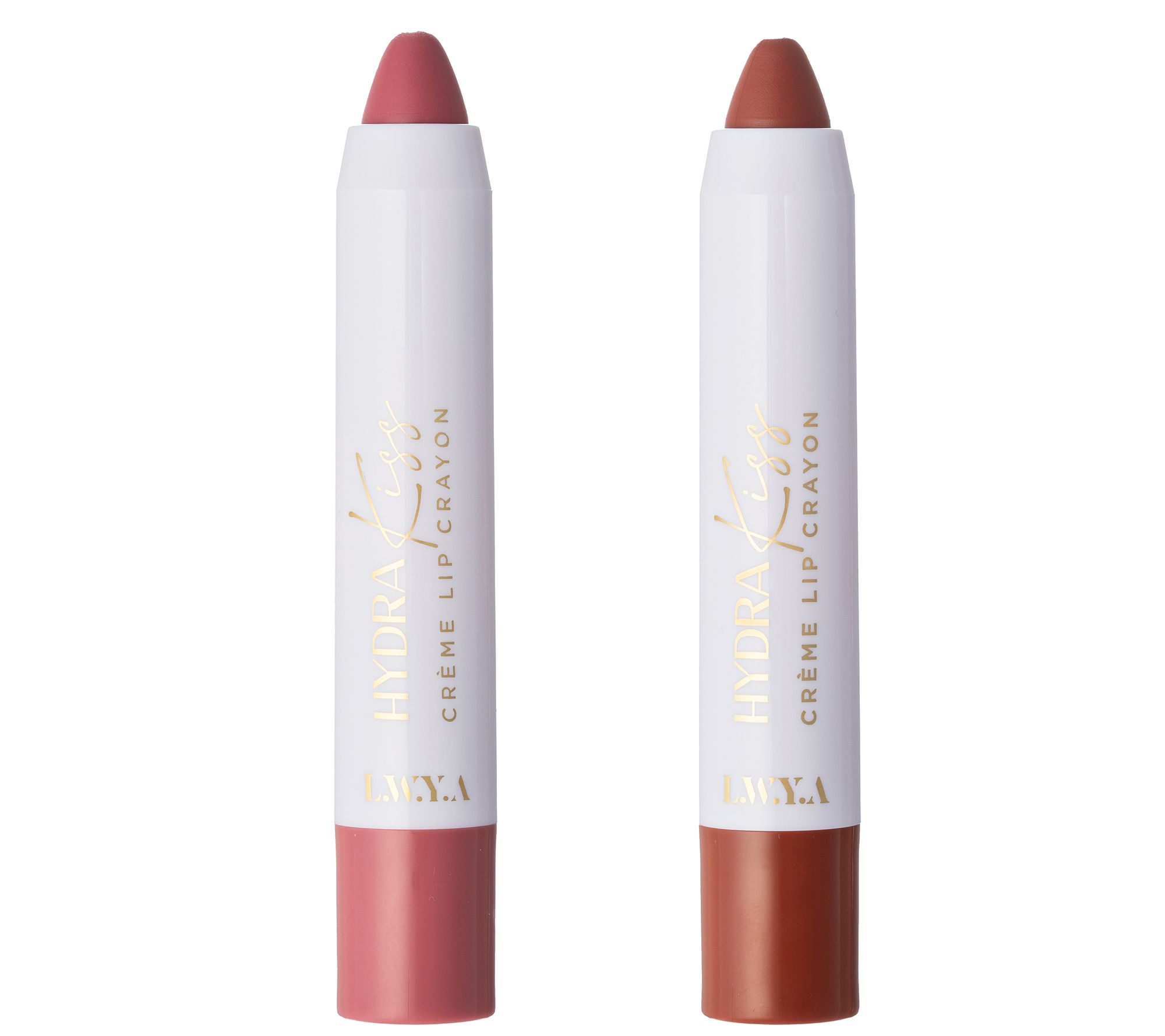 LWYA by Kim Gravel HydraKiss Lip Crayon Duo