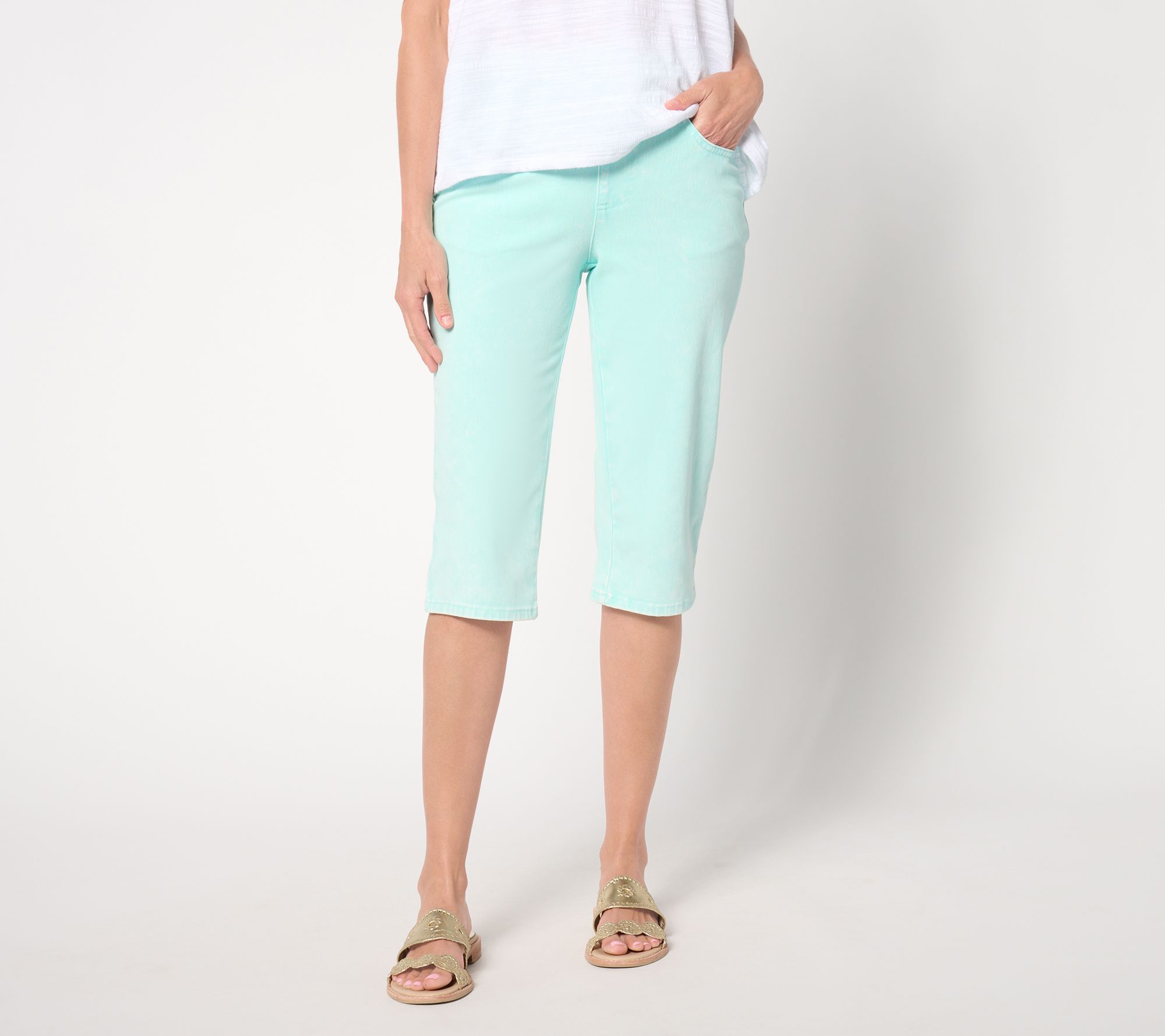 Belle Beach by Kim Gravel Petite Delray_Denim Skimmer