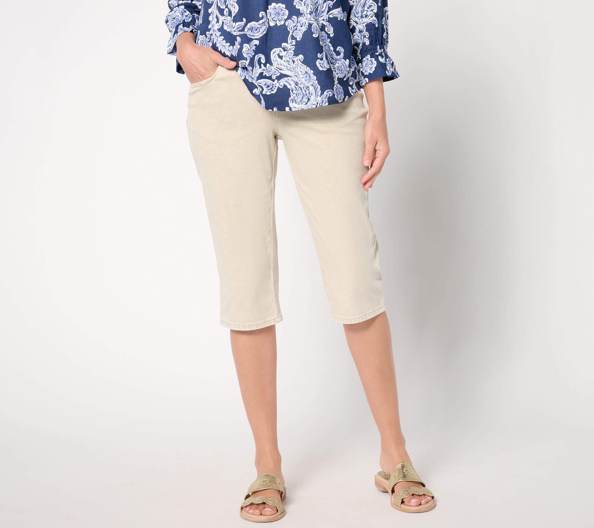 Belle Beach by Kim Gravel Petite Delray_Denim Skimmer
