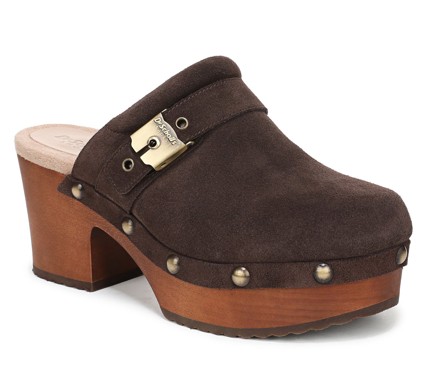 Dr. Scholl's Leather Platform Mules - Original Joy