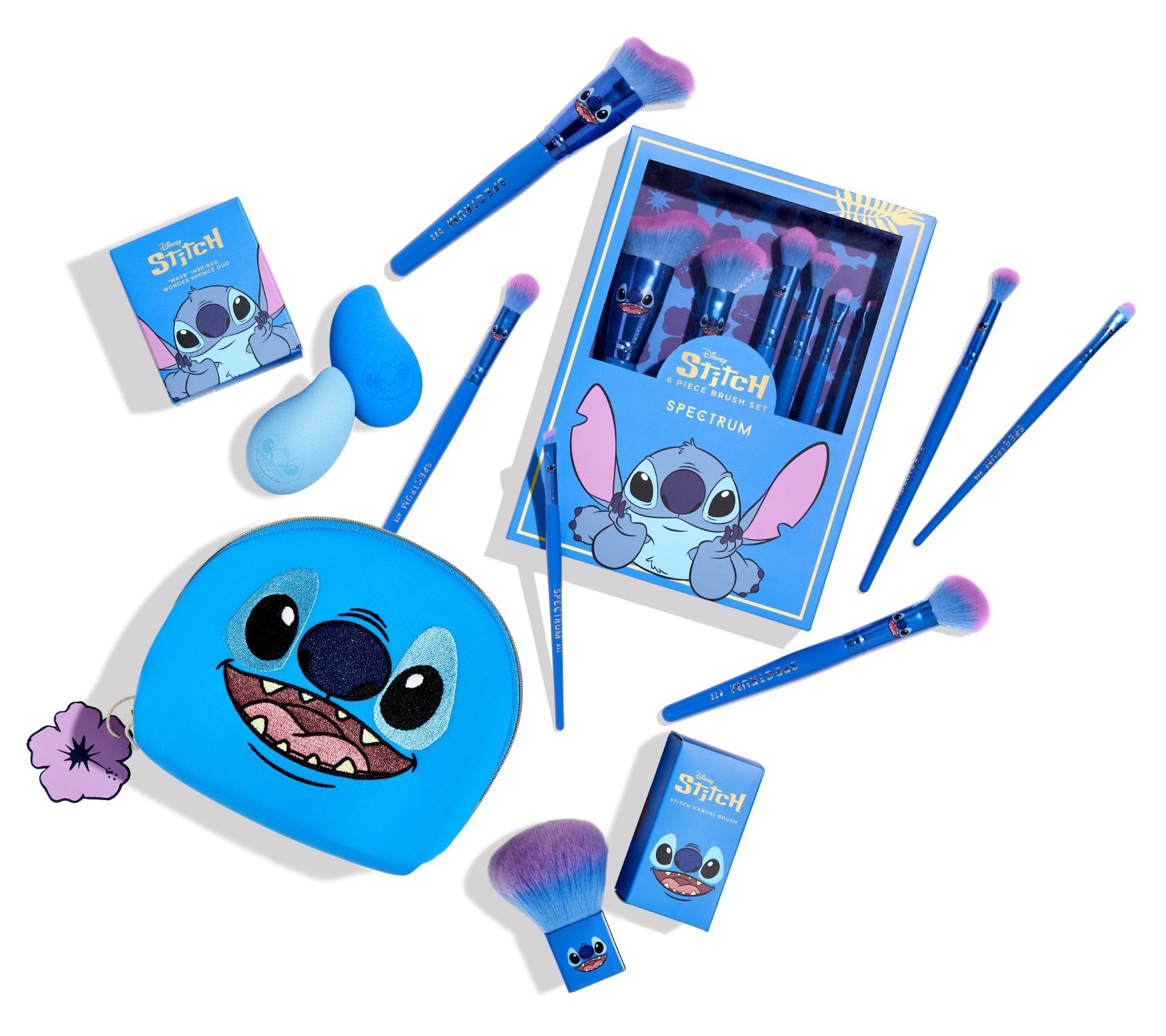 Spectrum Disney Stitch Make Up Brush Bundle