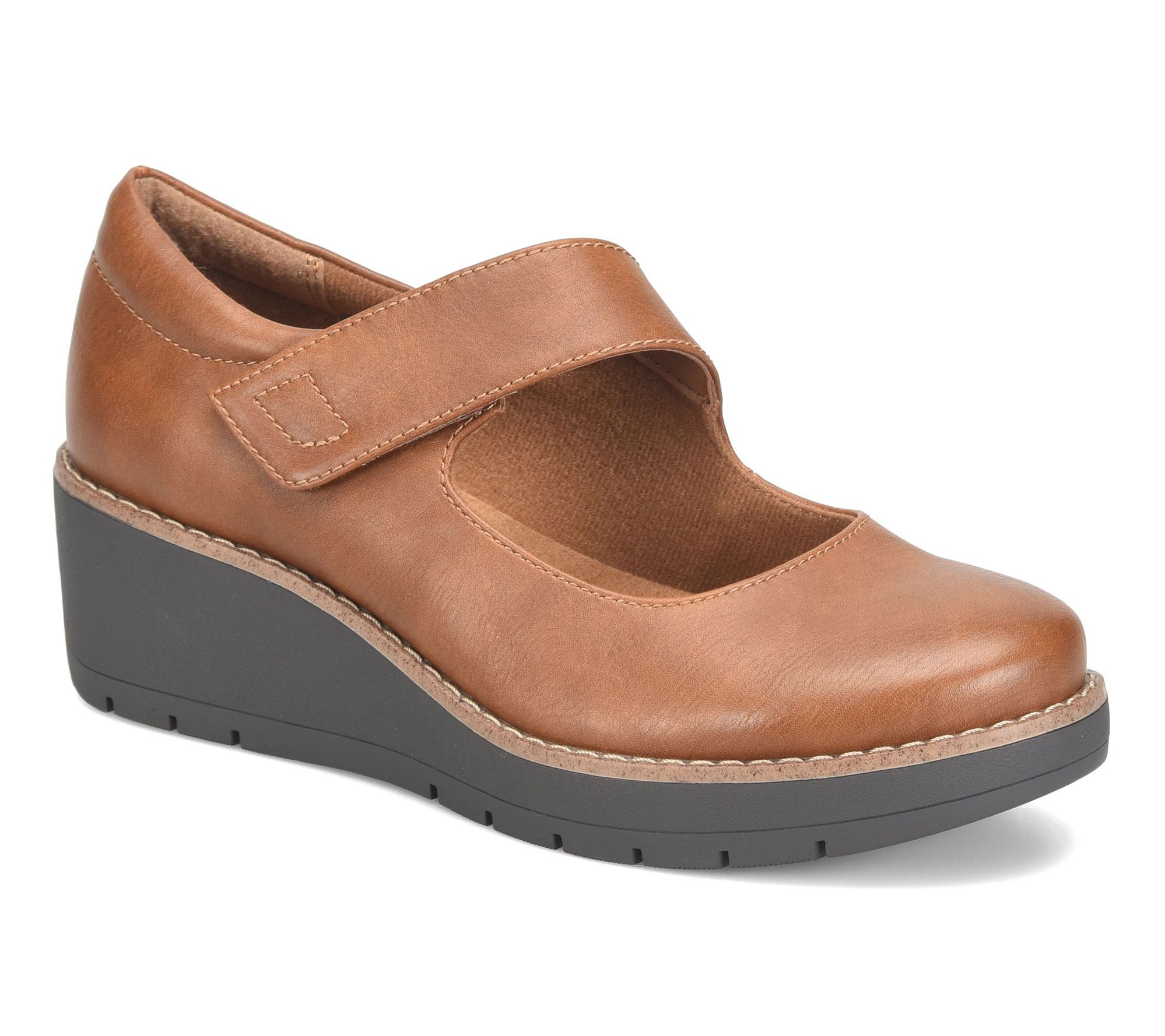 Eurosoft Mary Jane Wedge- Franlee