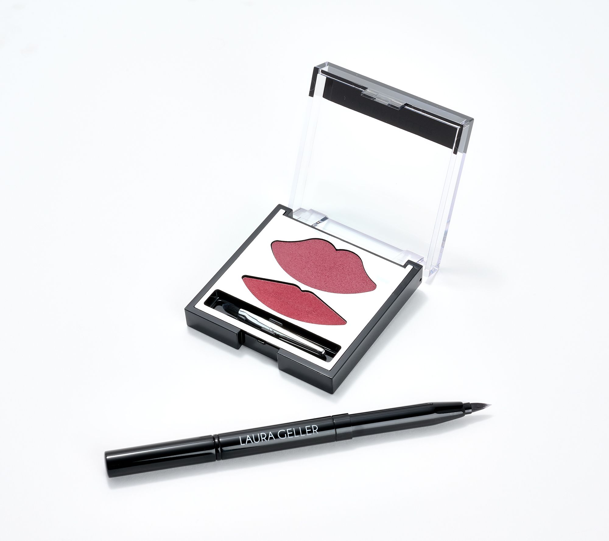 Laura Geller Cream Craves Lip Compact with Brush