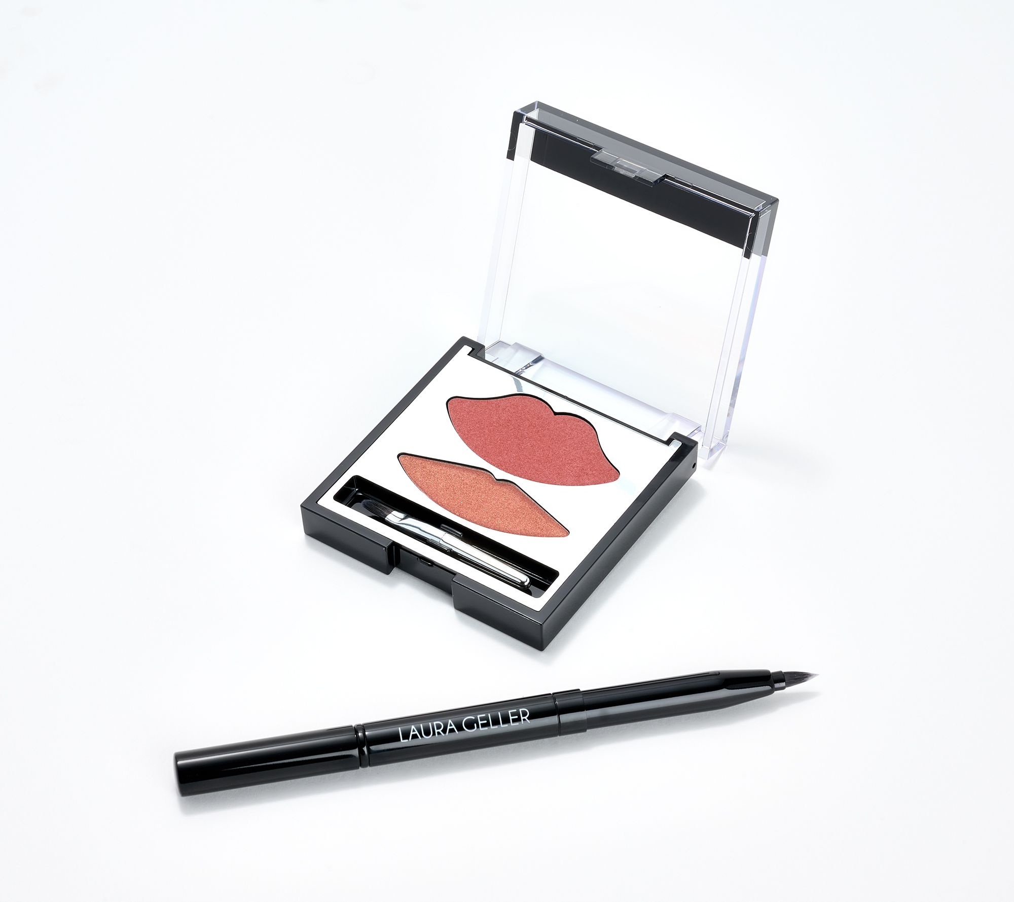 Laura Geller Cream Craves Lip Compact with Brush