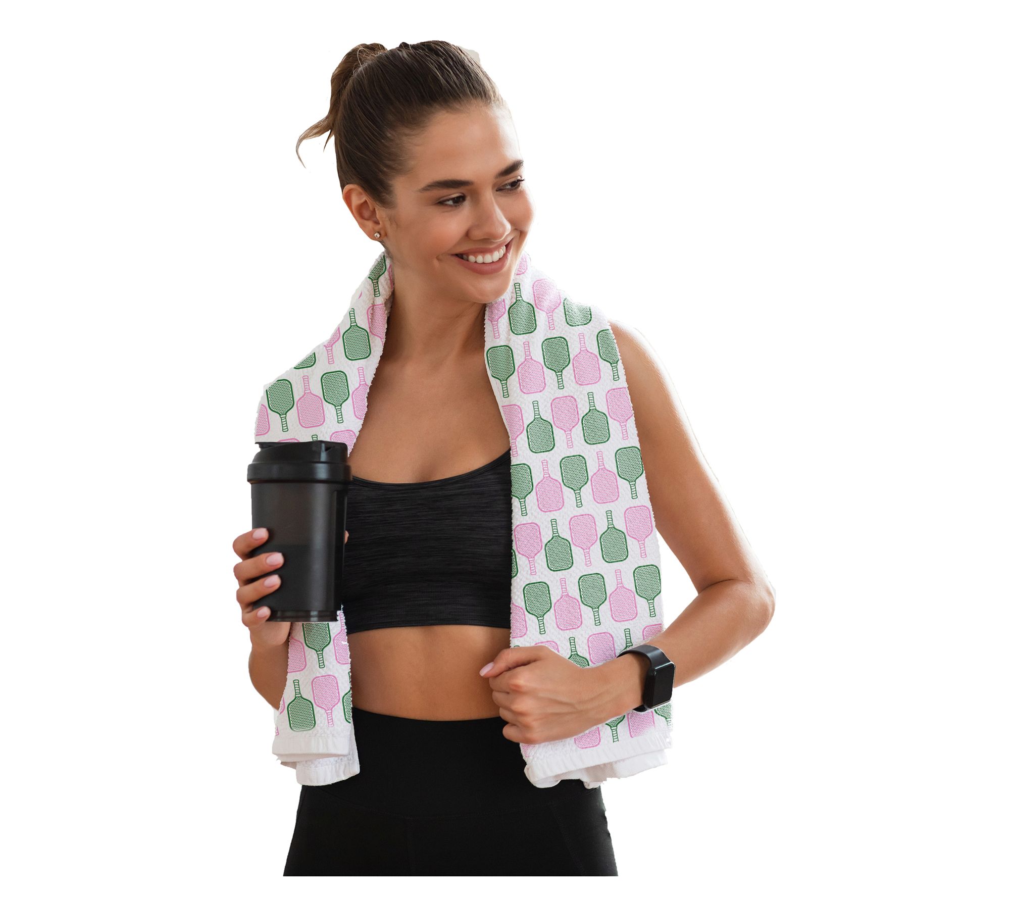 By The Edit Game On! Printed Motif Sports Towel