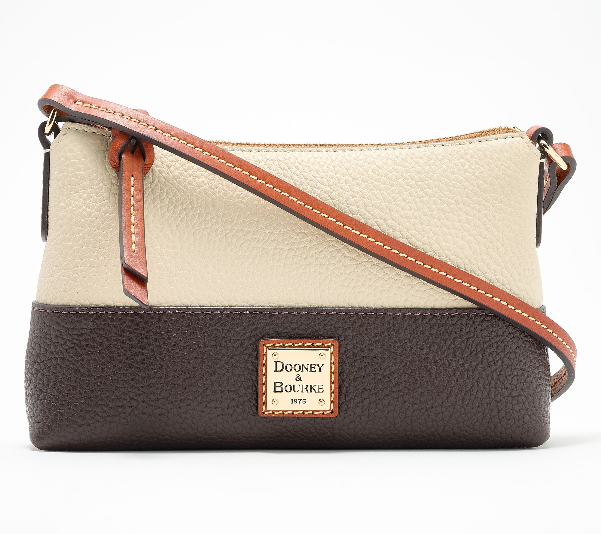 Dooney & Bourke Colorblock Pebble Leather Izzy Bag
