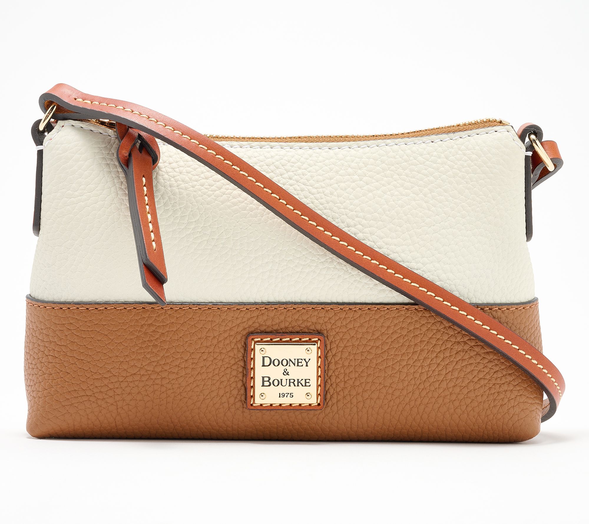 Dooney & Bourke Colorblock Pebble Leather Izzy Bag