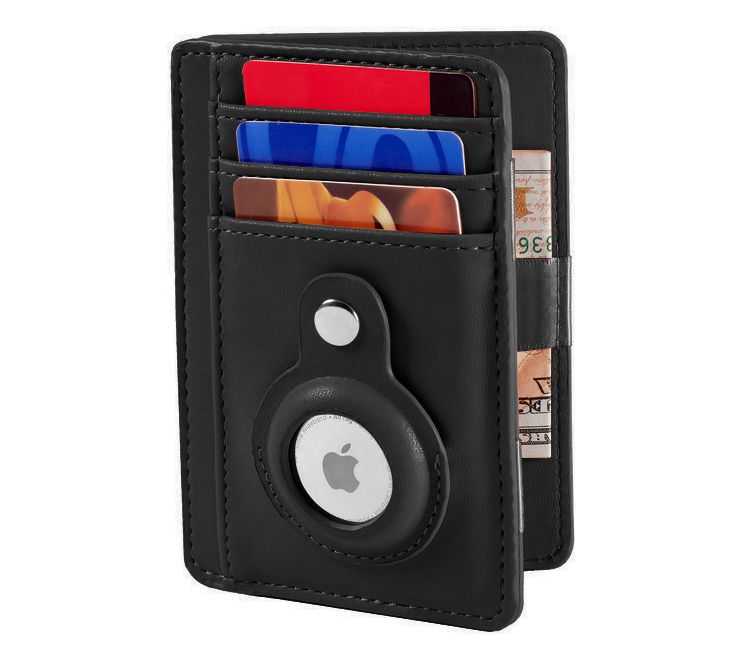 MysticMagic RFID Blocking Wallet with AirTag Holder