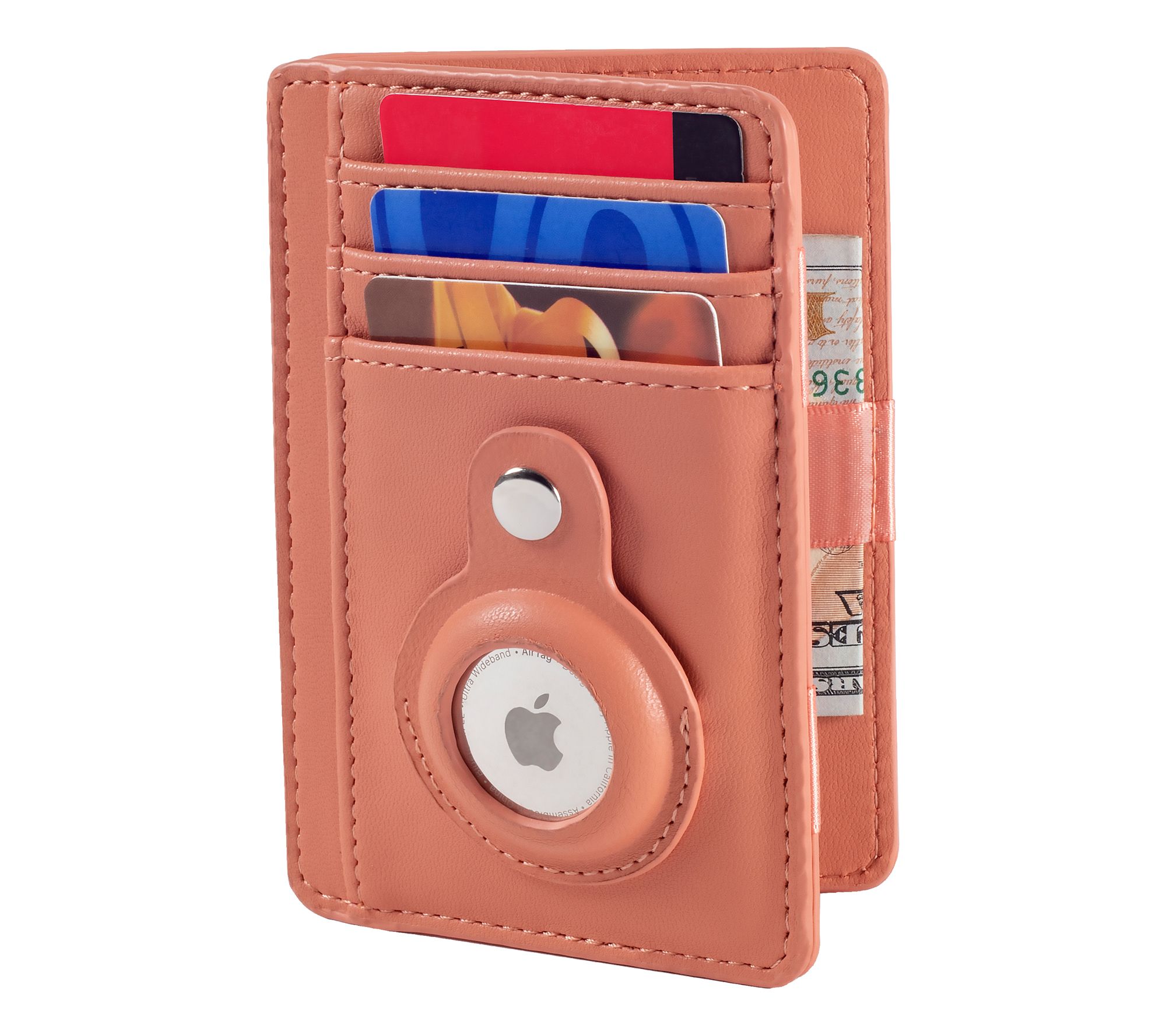 MysticMagic RFID Blocking Wallet with AirTag Holder