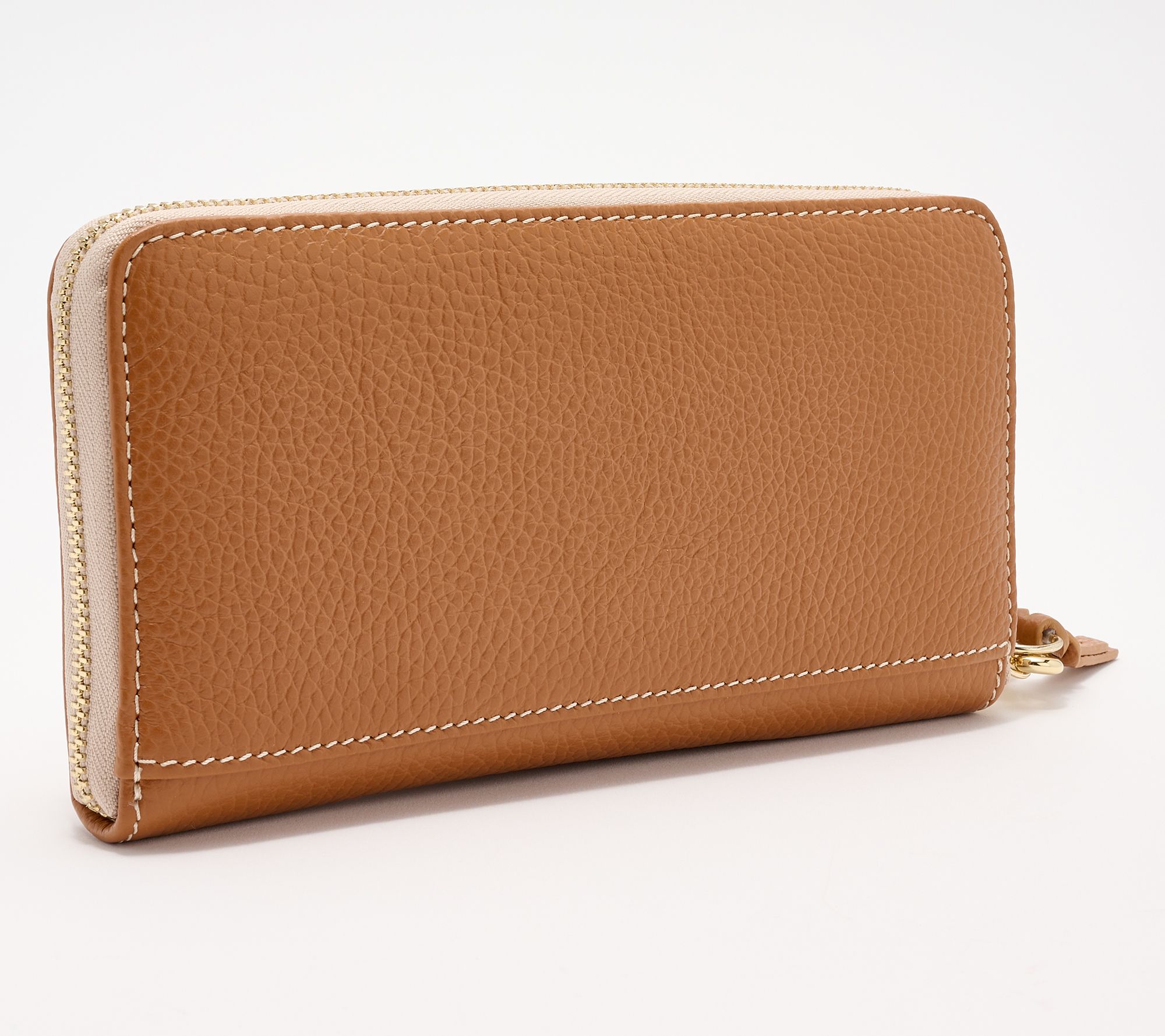 Bourke Botanical Collection Large Zip Around Wristlet
