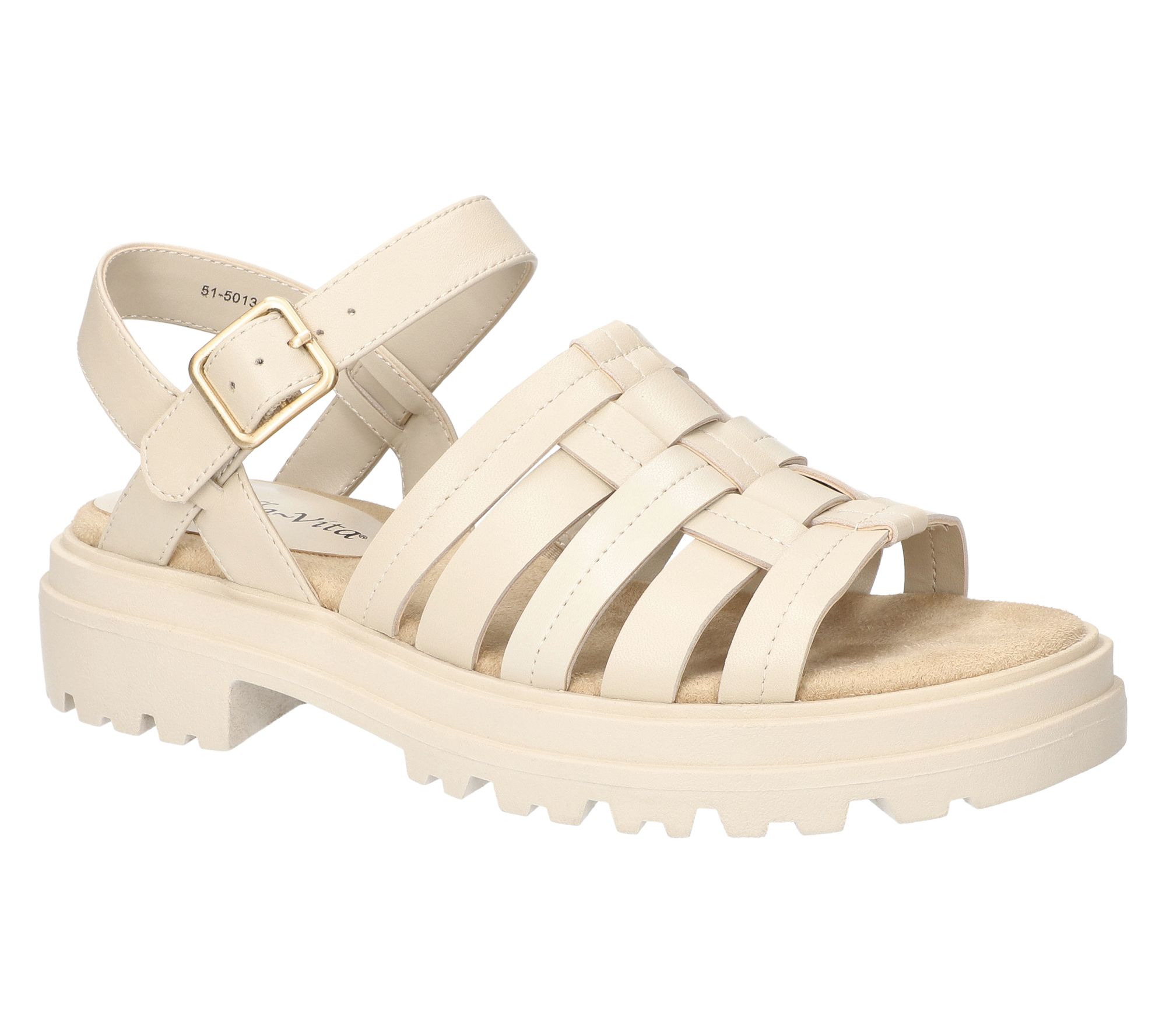 Bella Vita Lug Sole Fisherman Sandals - Loni