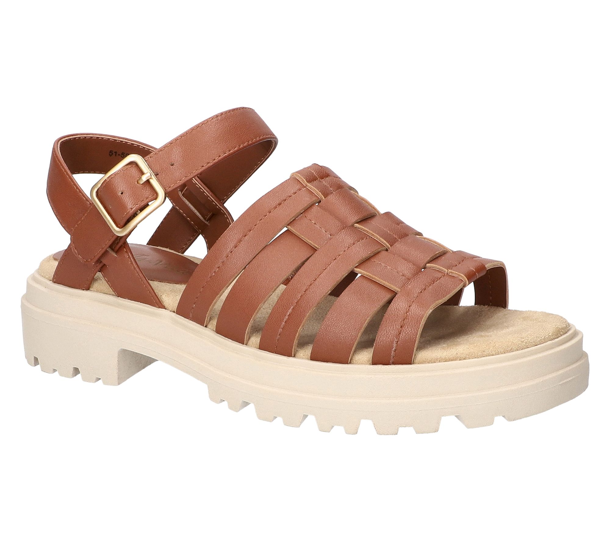 Bella Vita Lug Sole Fisherman Sandals - Loni