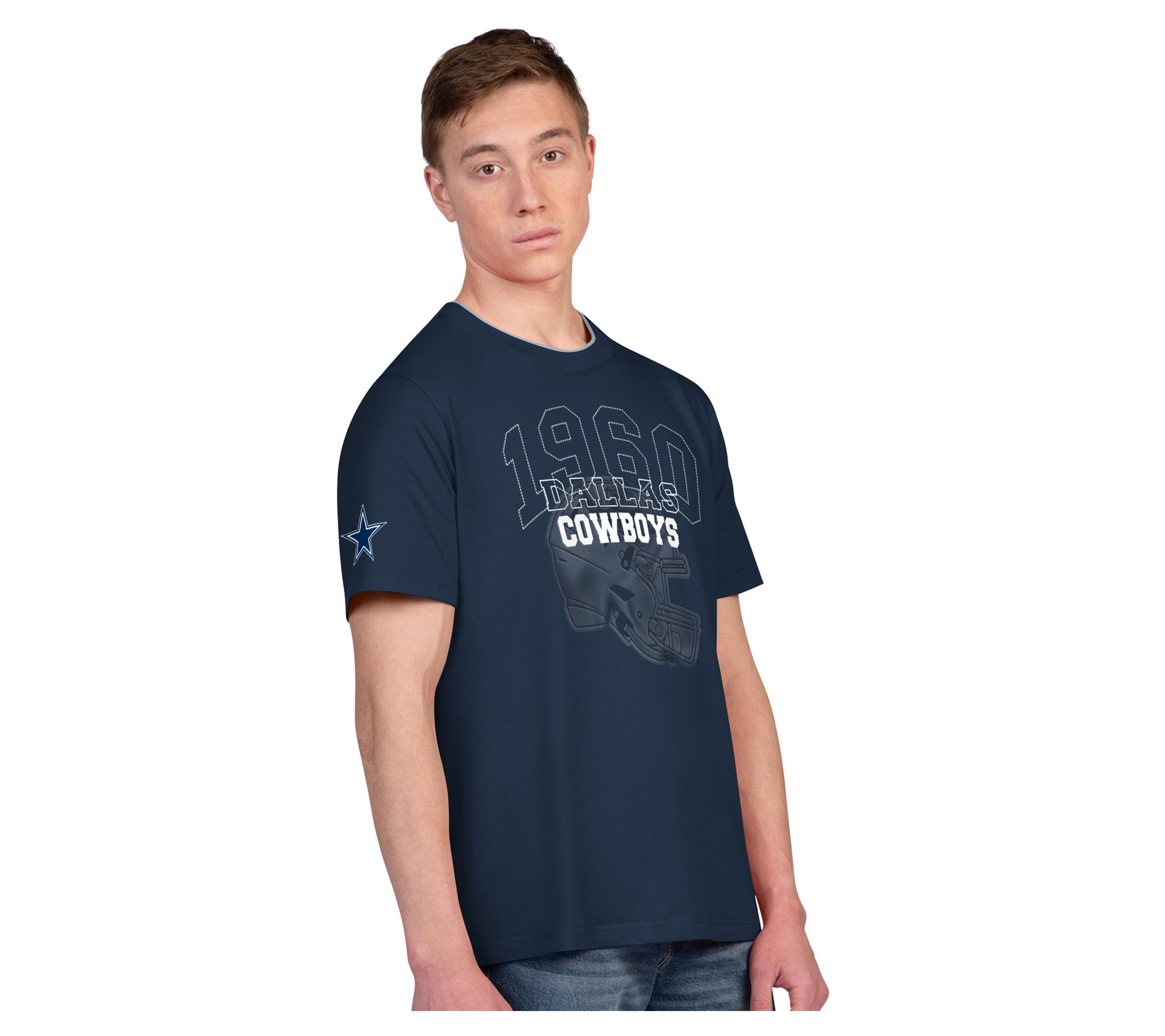NFL Officially Licensed Dallas Starter Double Layer Collar Tee