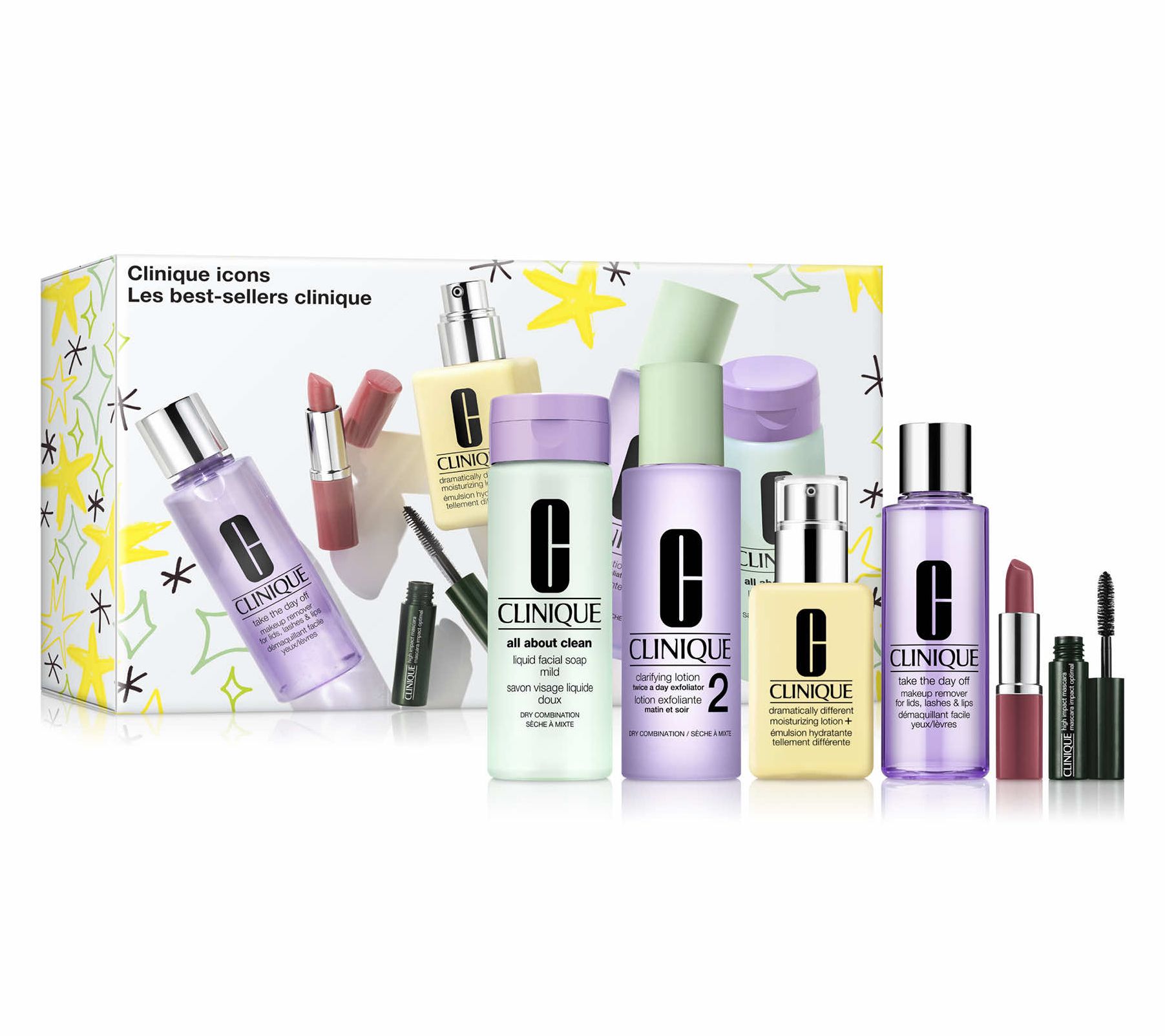 Clinique Icons Skincare & Makeup Gift Set