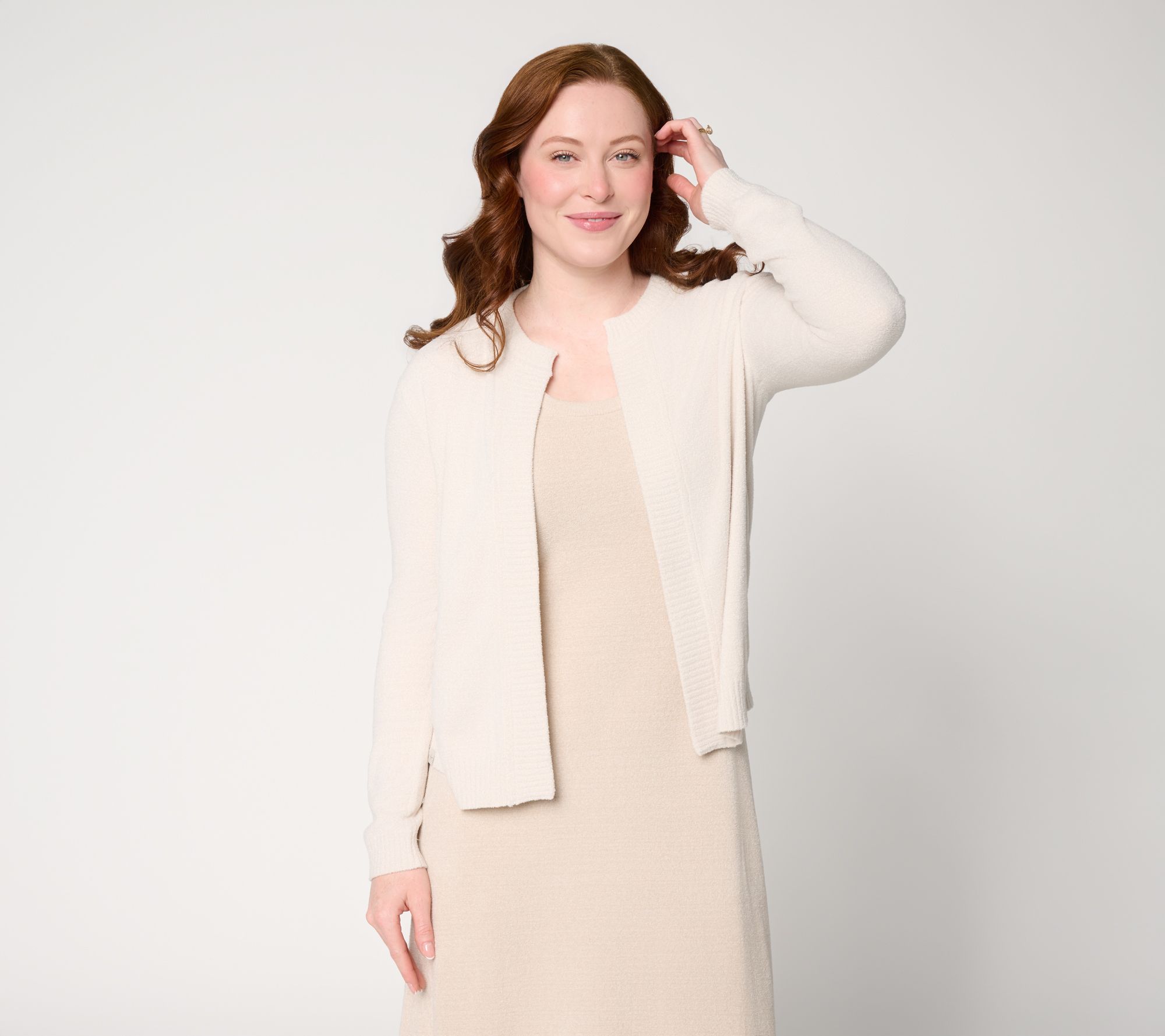 Barefoot Dreams CozyChic Ultra Lite Boxy Crop Cardigan