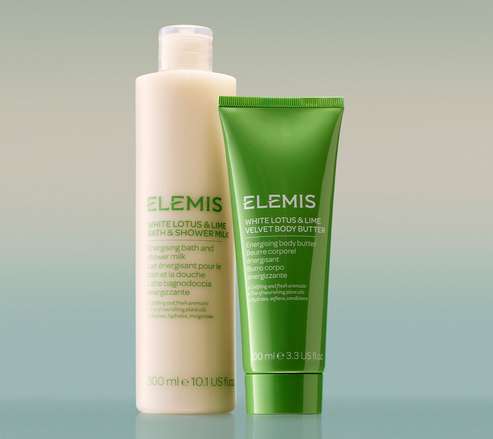 ELEMIS Bath & Shower Milk Cream & Velvet Body Butter Gift Set