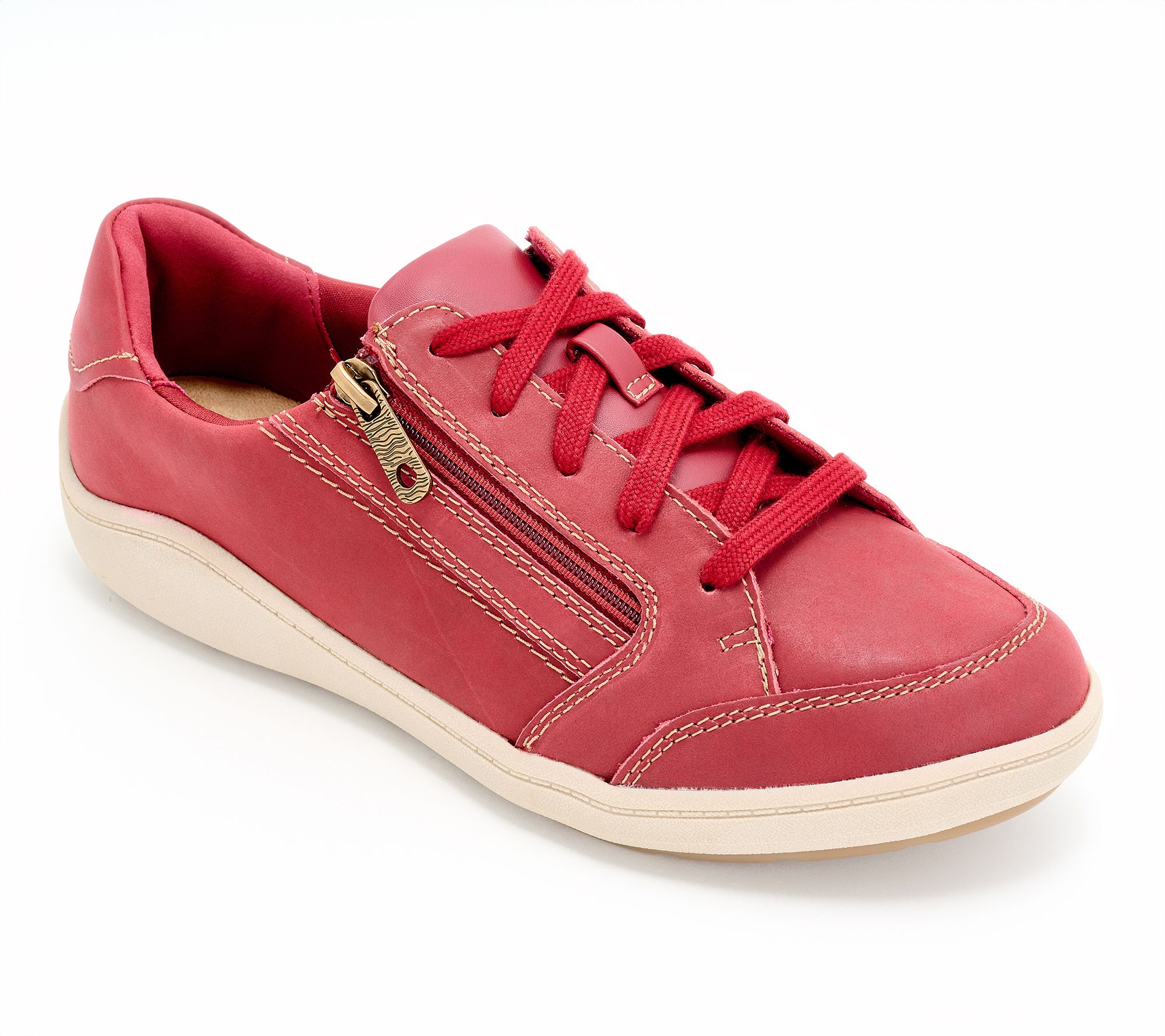 "As Is" Clarks Collection Lace-Up Sneakers -Bryianne Bayla