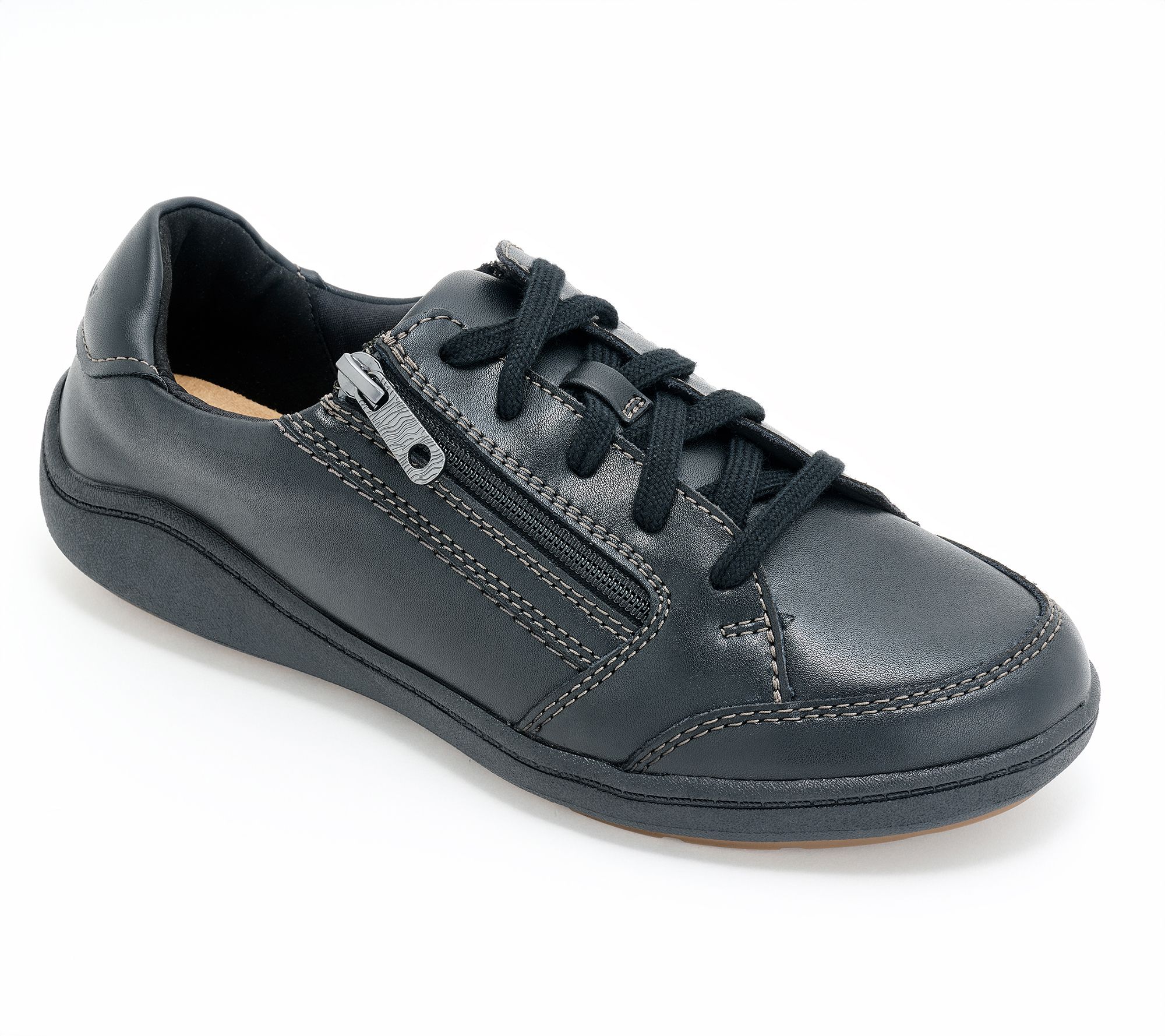 "As Is" Clarks Collection Lace-Up Sneakers -Bryianne Bayla