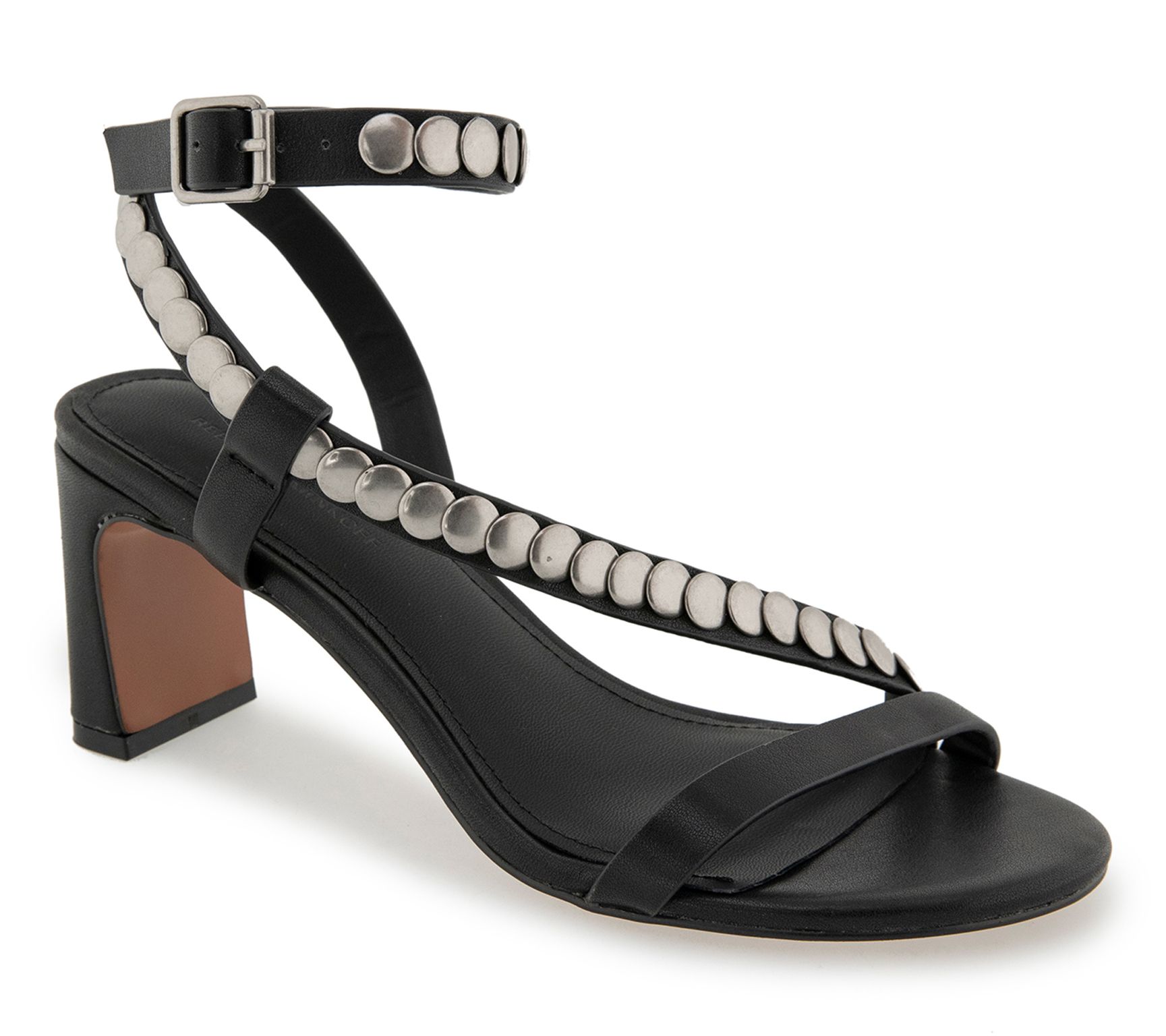Rebecca Minkoff Studded Suede Heeled Sandals - Catalina