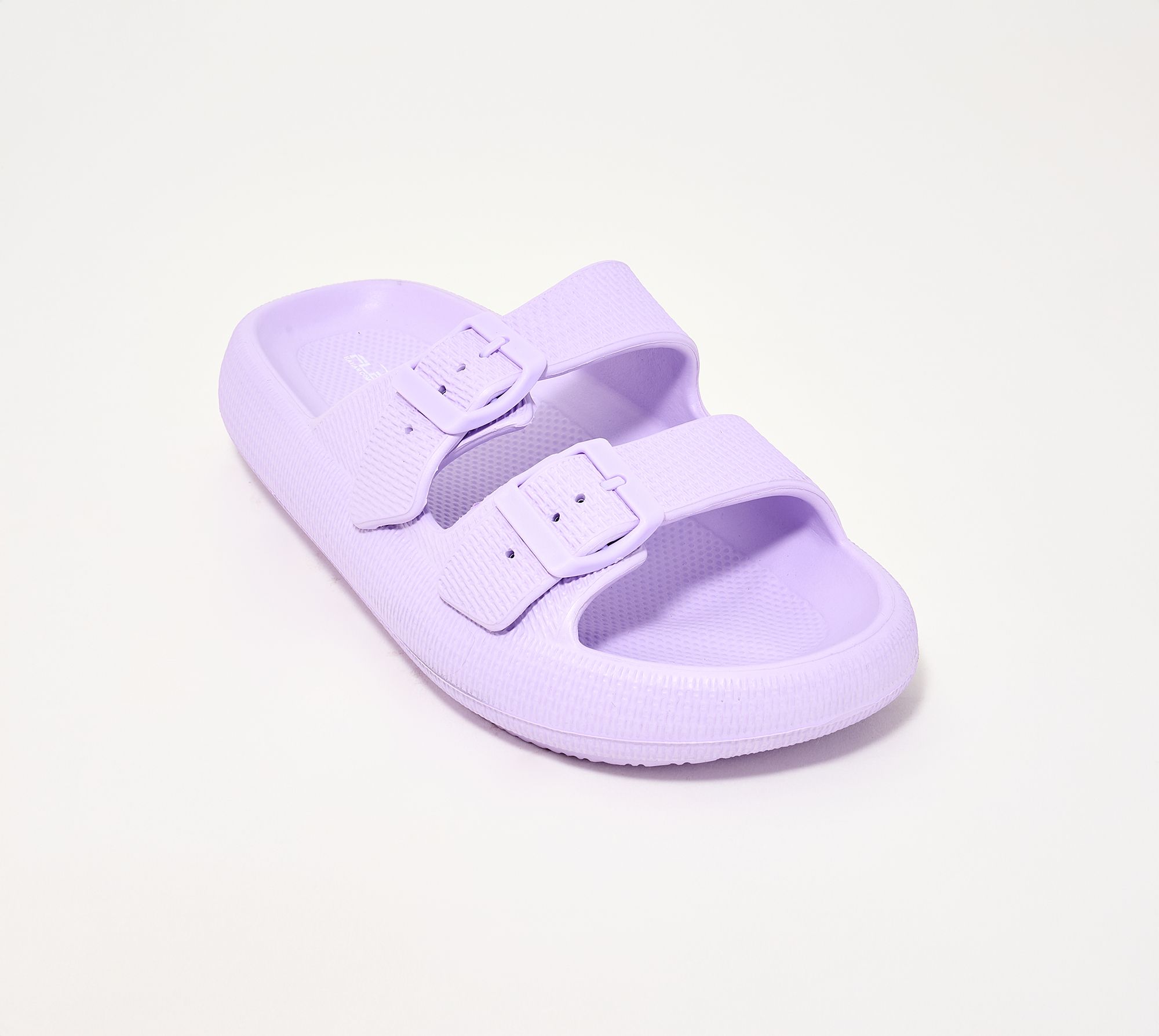 Flexus by Spring Step Two-Strap Slide Sandals - Bubbles