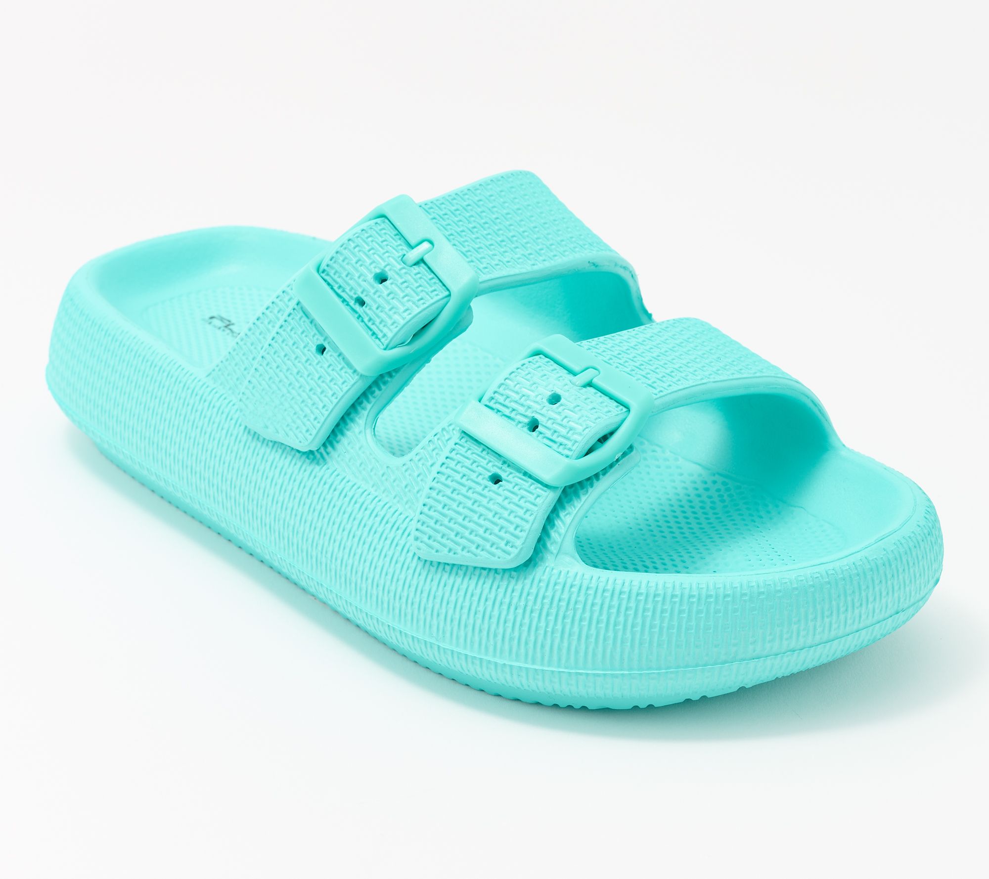 Flexus by Spring Step Two-Strap Slide Sandals - Bubbles