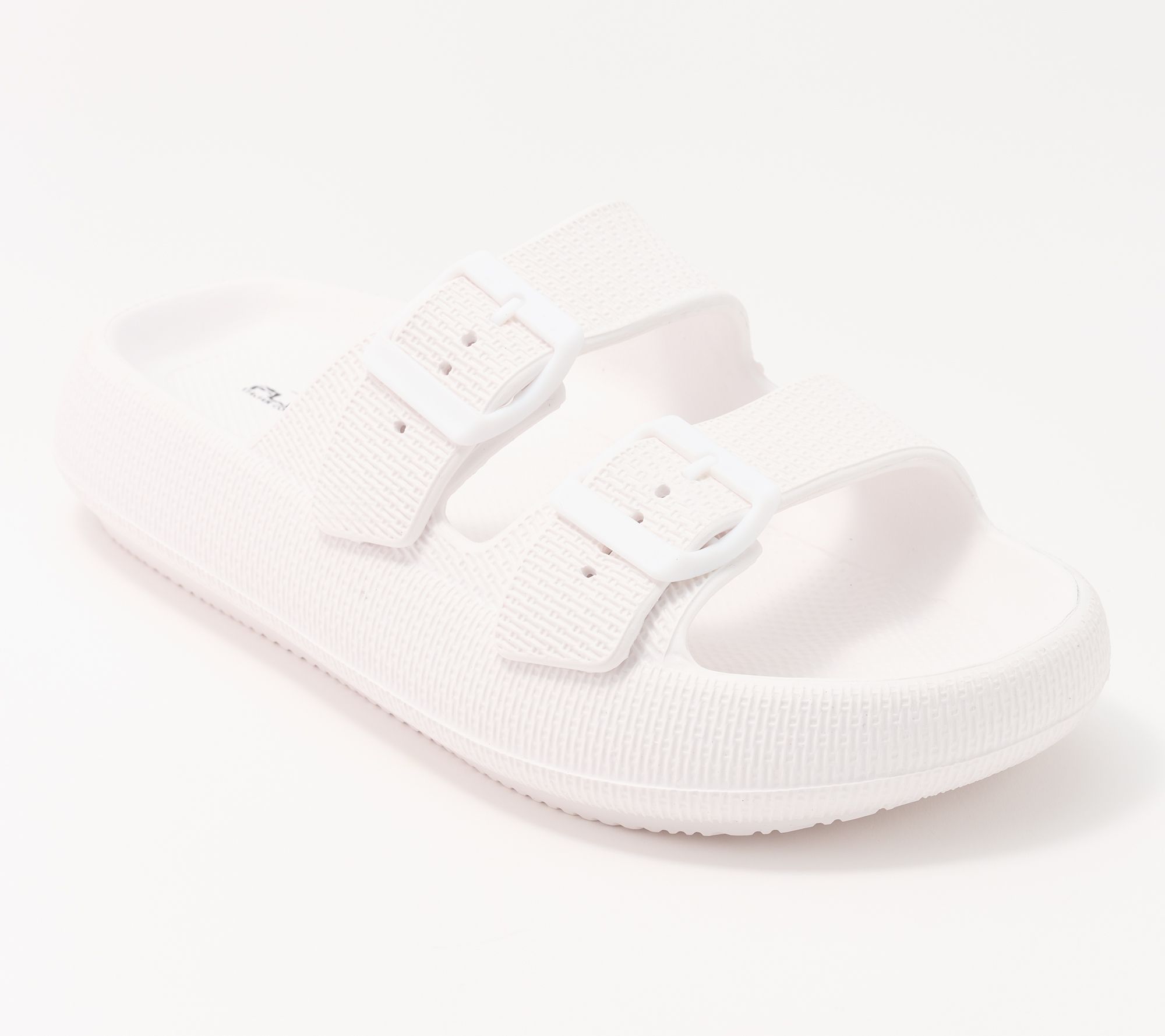 Flexus by Spring Step Two-Strap Slide Sandals - Bubbles