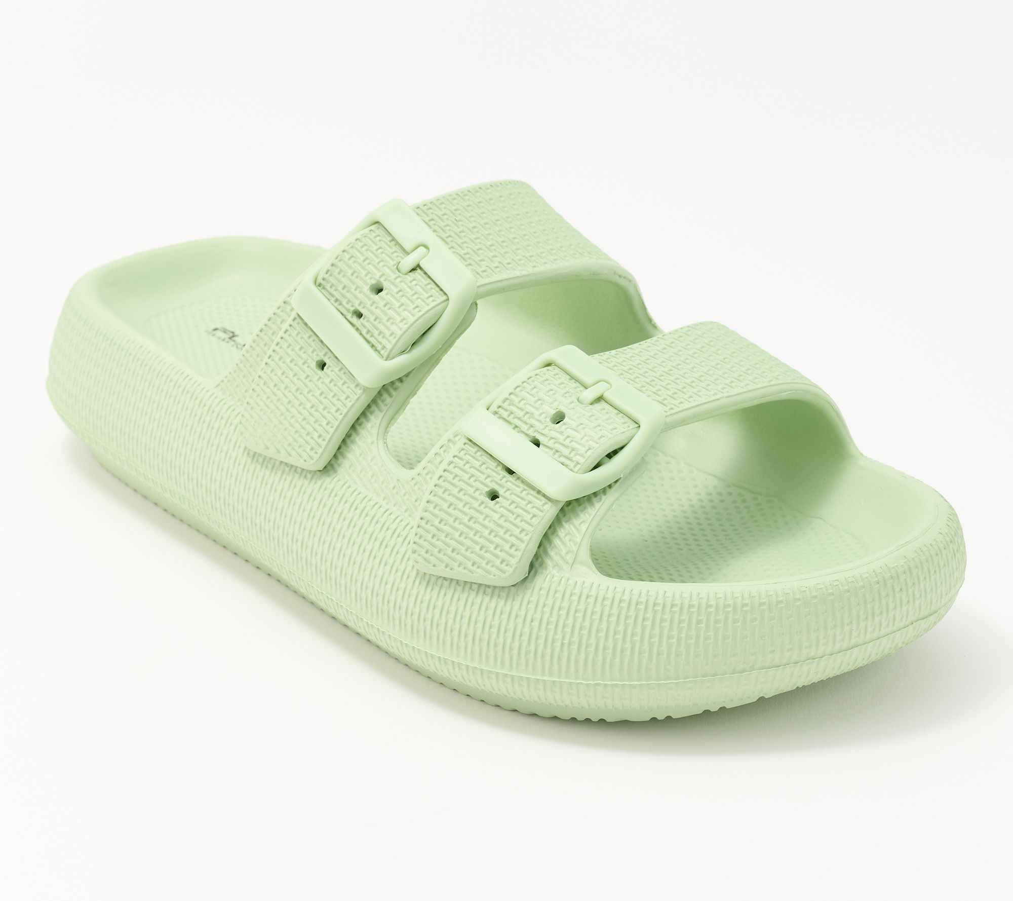 Flexus by Spring Step Two-Strap Slide Sandals - Bubbles