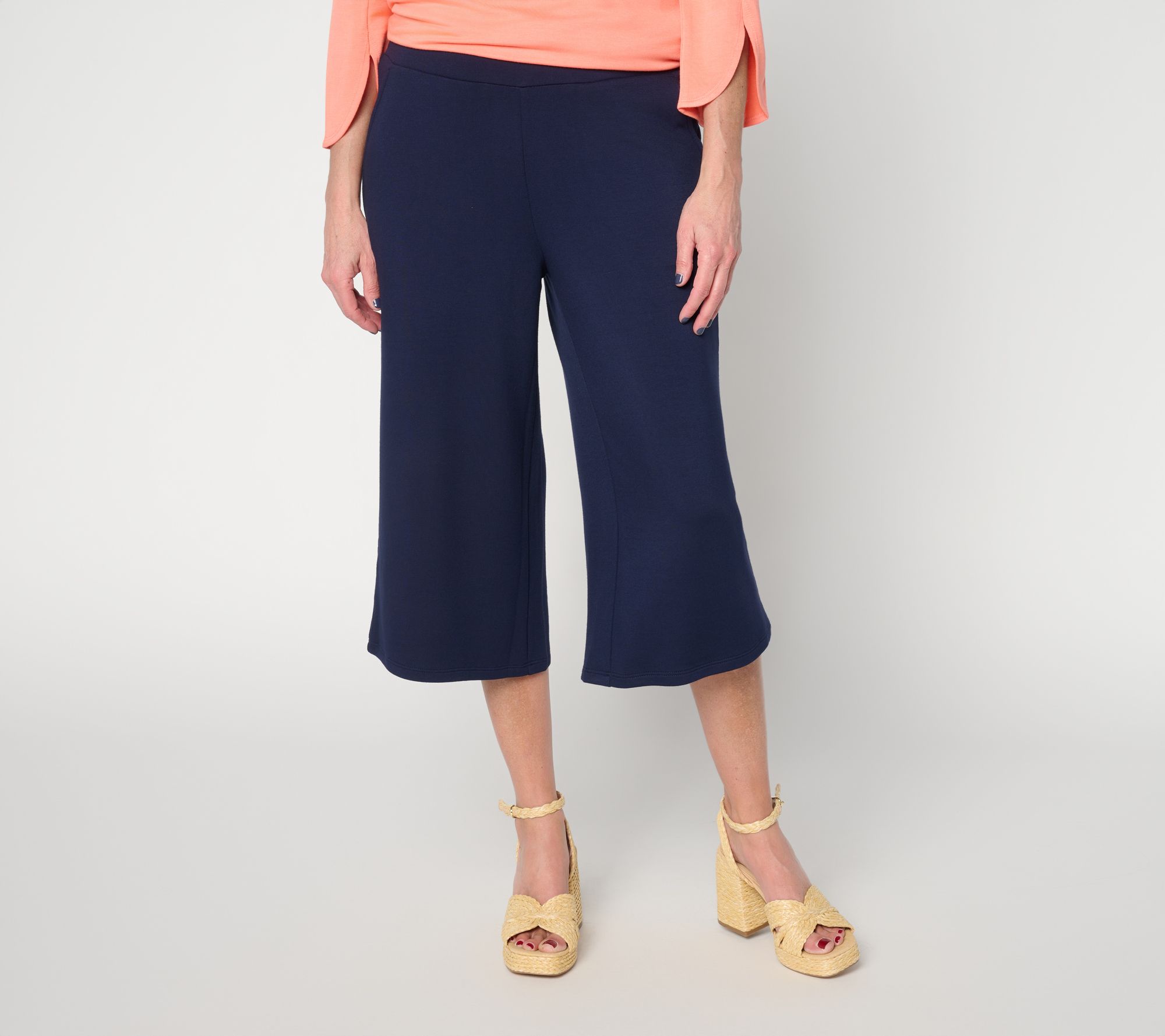 "As Is" Brandis Dress Out Loud Tall Acquitted Knit Island Capri